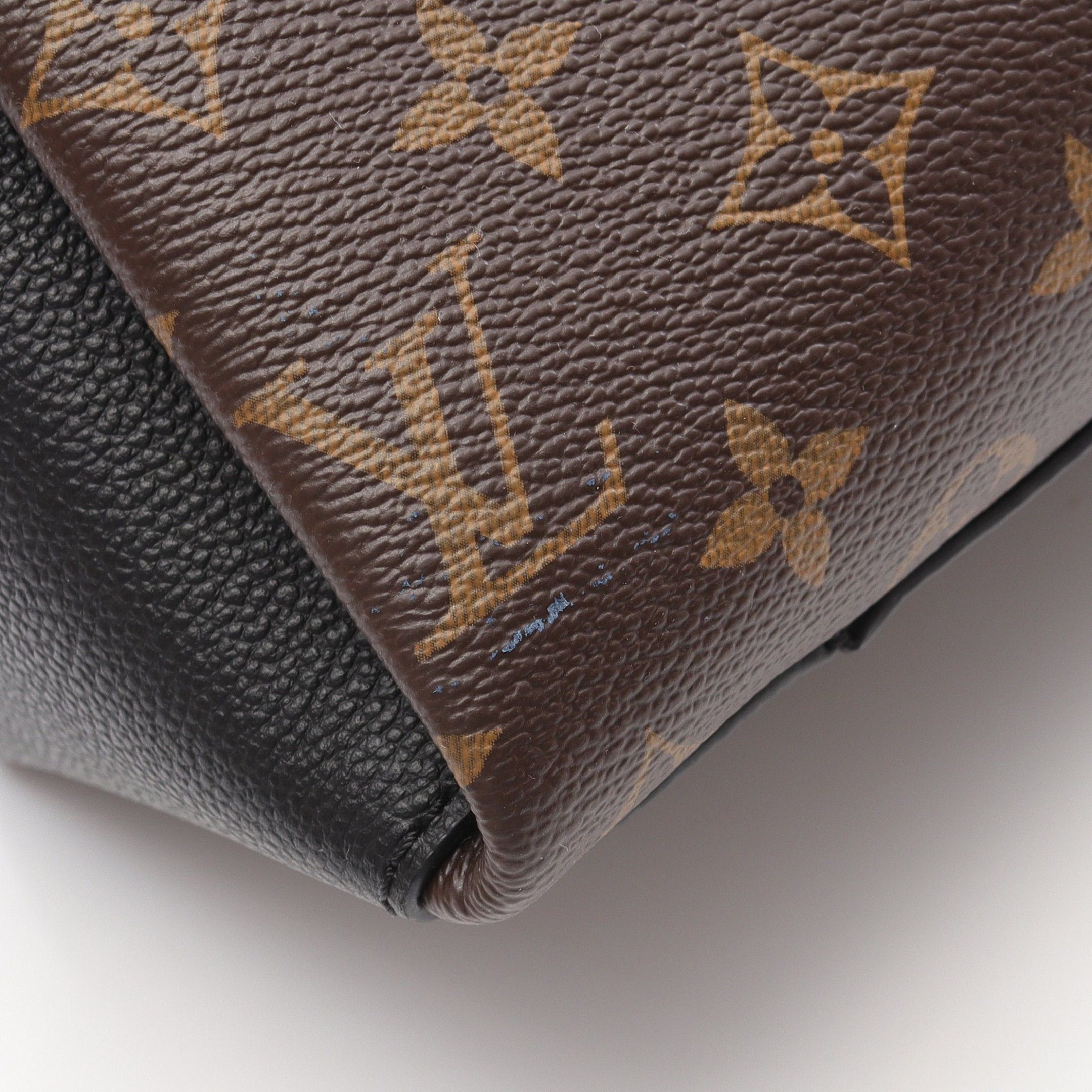 Louis Vuitton Louis Vuitton Soufflot Nv Mm Monogram Noir Handbag Leather Brown Black Size ONE SIZE - 5 Thumbnail