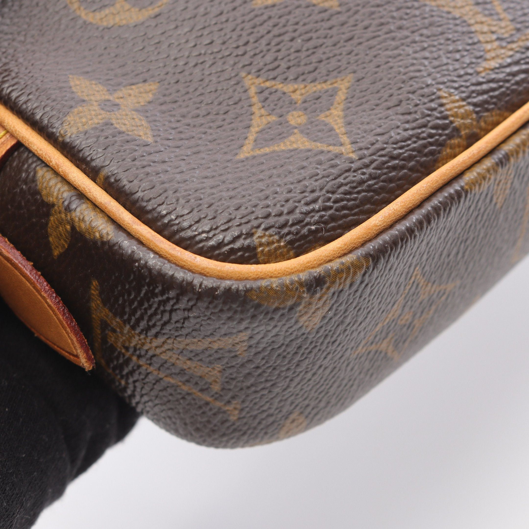 Louis Vuitton Louis Vuitton Marly Monogram Shoulder Bag Leather Brown Size ONE SIZE - 8 Thumbnail