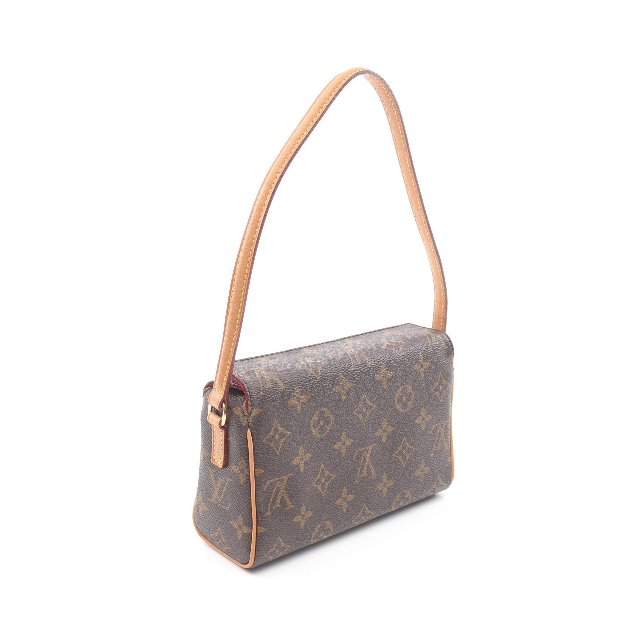Louis Vuitton Louis Vuitton Recital Monogram Handbag Leather Brown Size ONE SIZE - 2 Thumbnail