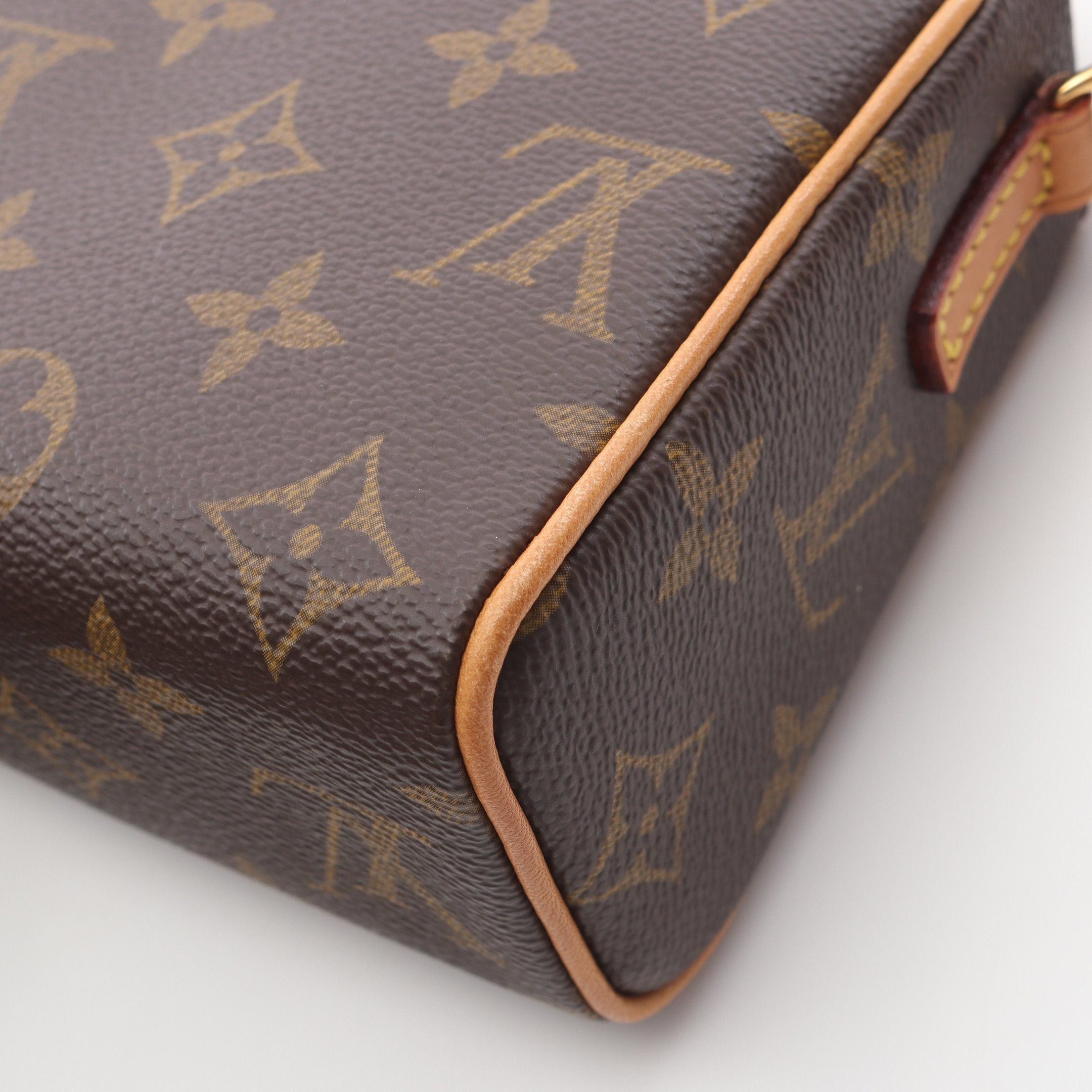 Louis Vuitton Louis Vuitton Recital Monogram Handbag Leather Brown Size ONE SIZE - 8 Thumbnail
