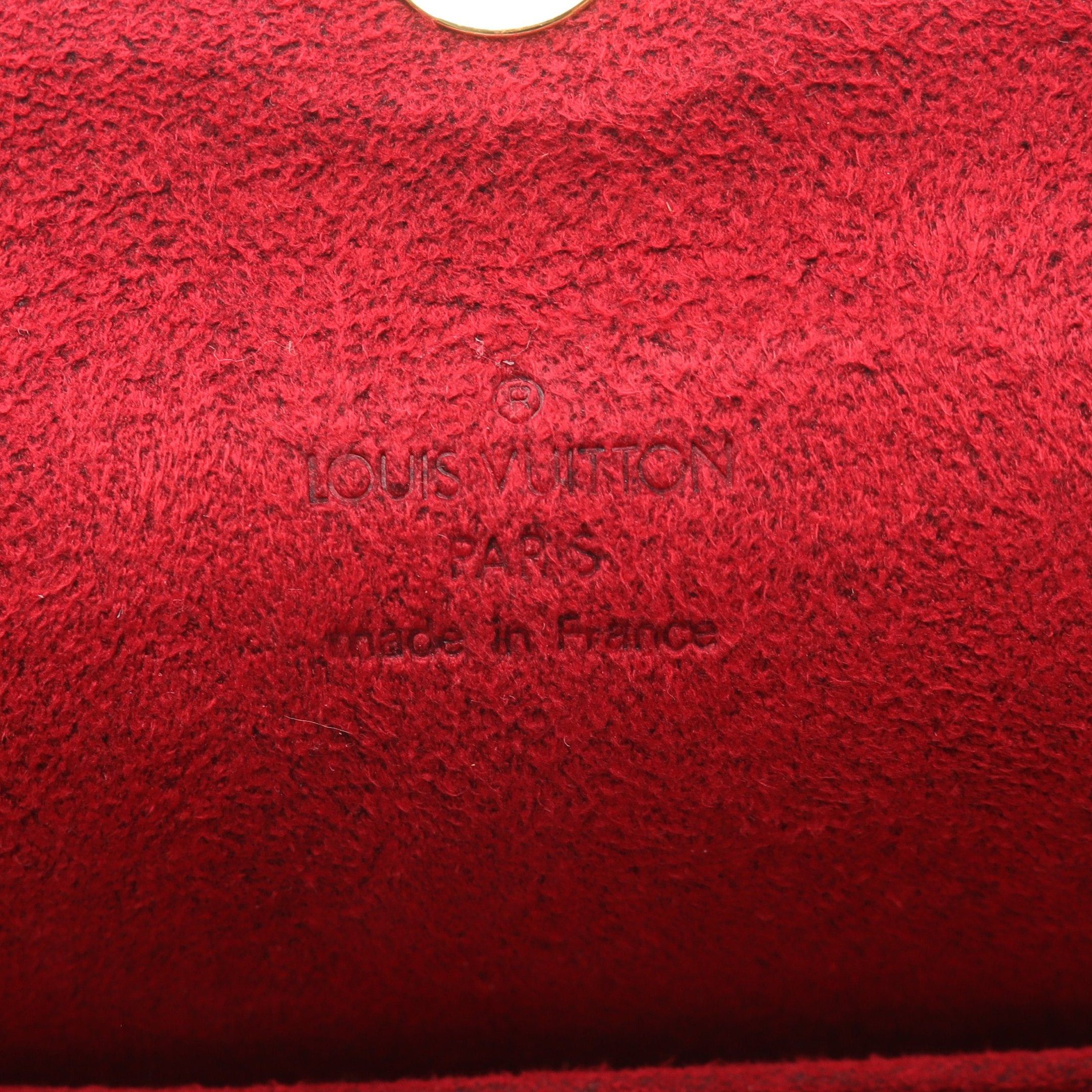 Louis Vuitton Louis Vuitton Recital Monogram Handbag Leather Brown Size ONE SIZE - 4 Thumbnail