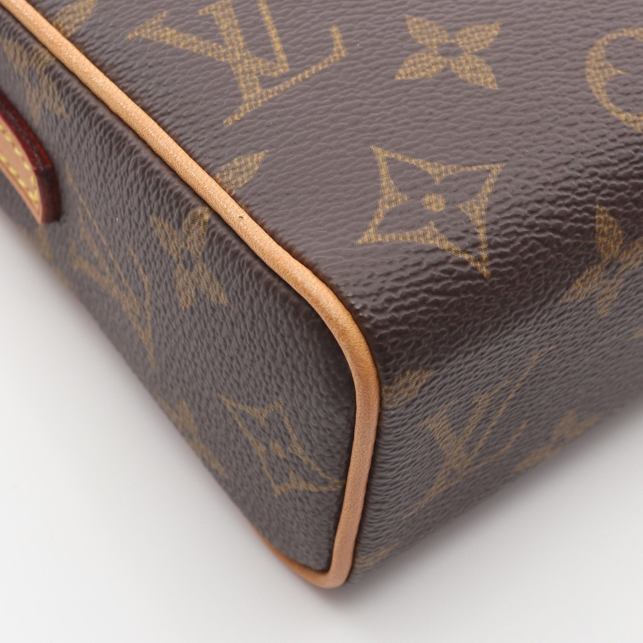 Louis Vuitton Louis Vuitton Recital Monogram Handbag Leather Brown Size ONE SIZE - 7 Thumbnail
