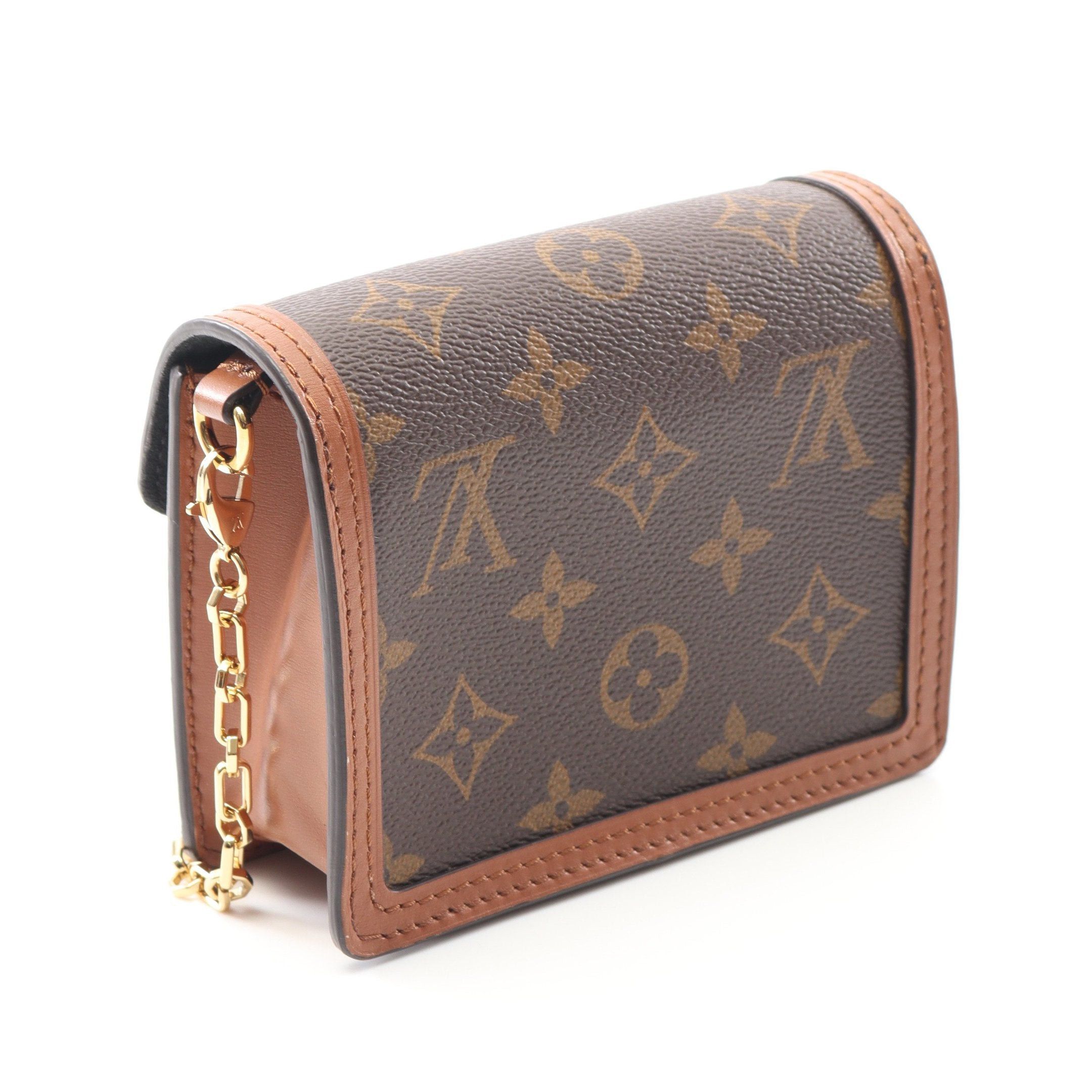 Louis Vuitton Louis Vuitton Pico Dauphine Monogram Reverse Chain Shoulder Bag Leather Brown Size ONE SIZE - 2 Thumbnail