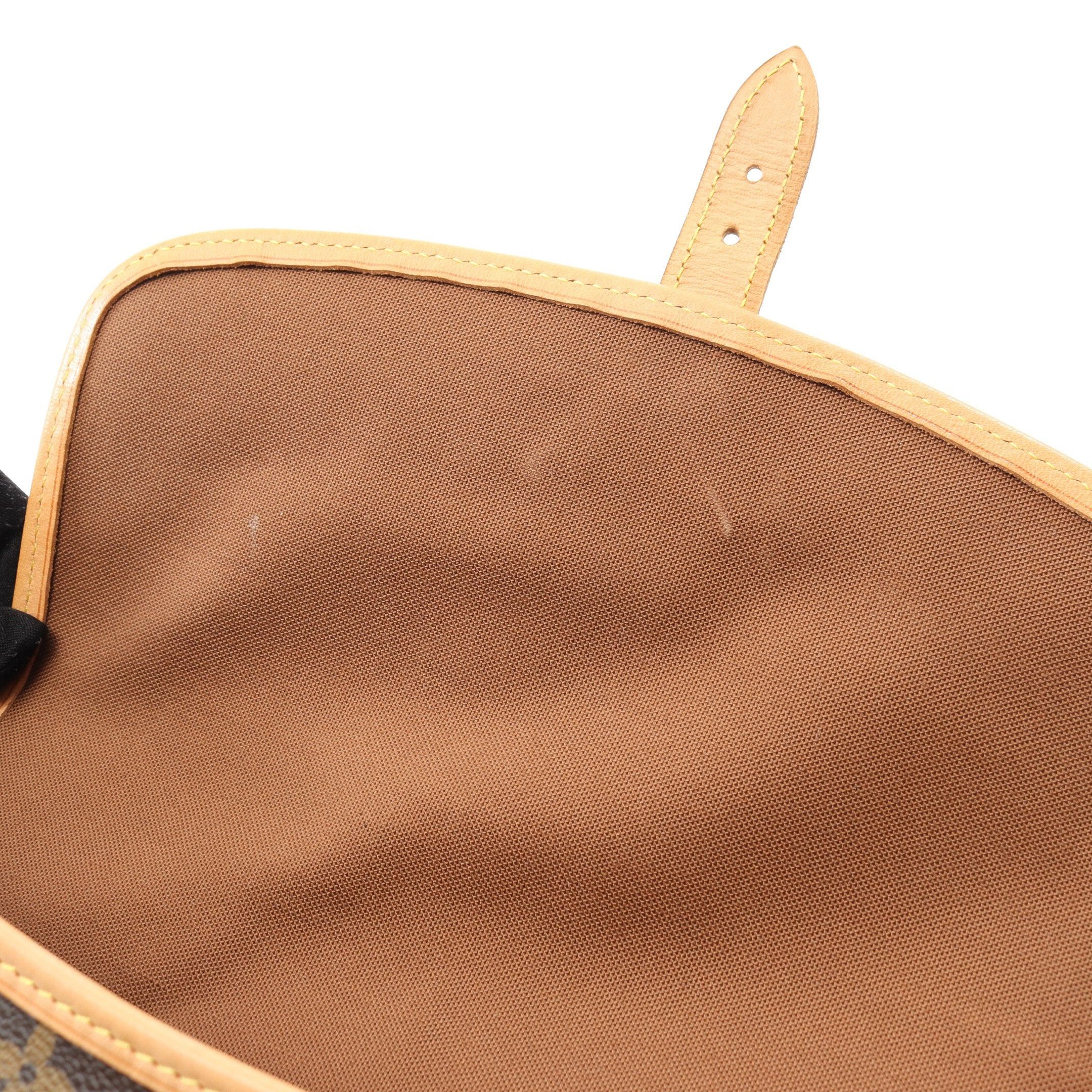 Louis Vuitton Louis Vuitton Sologne Monogram Shoulder Bag Leather Brown Size ONE SIZE - 9 Thumbnail