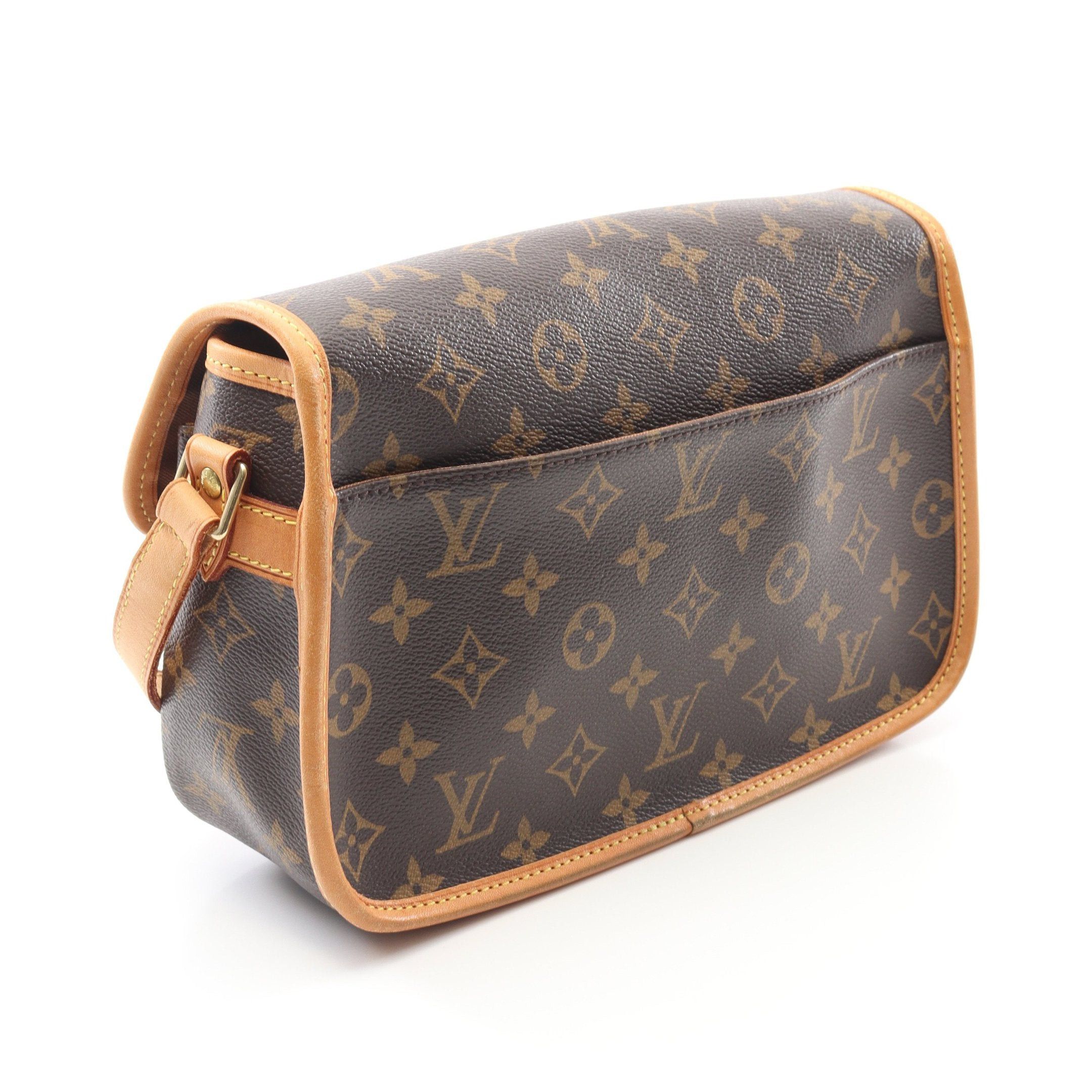 Louis Vuitton Louis Vuitton Sologne Monogram Shoulder Bag Leather Brown Size ONE SIZE - 2 Thumbnail