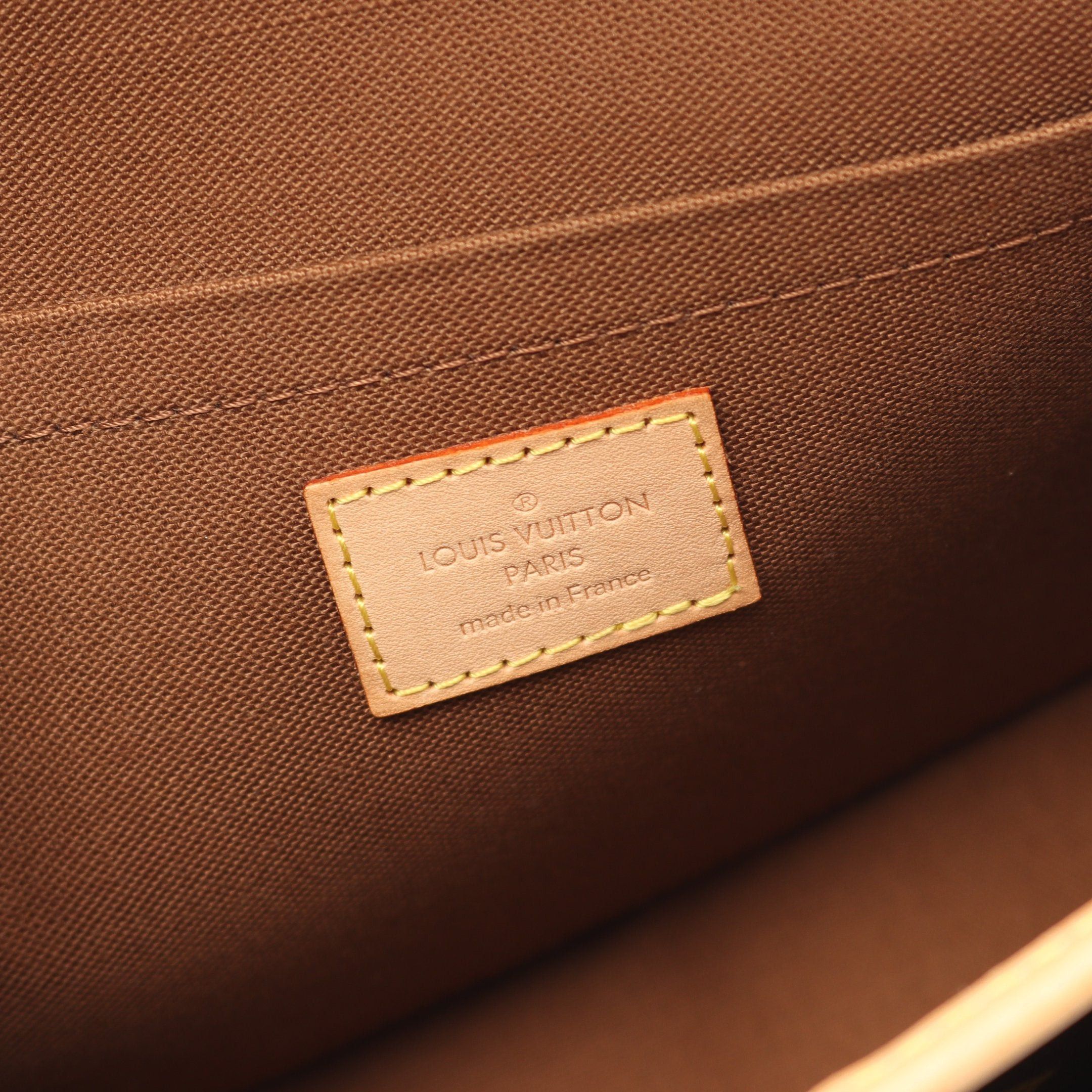 Louis Vuitton Louis Vuitton Sologne Monogram Shoulder Bag Leather Brown Size ONE SIZE - 4 Thumbnail