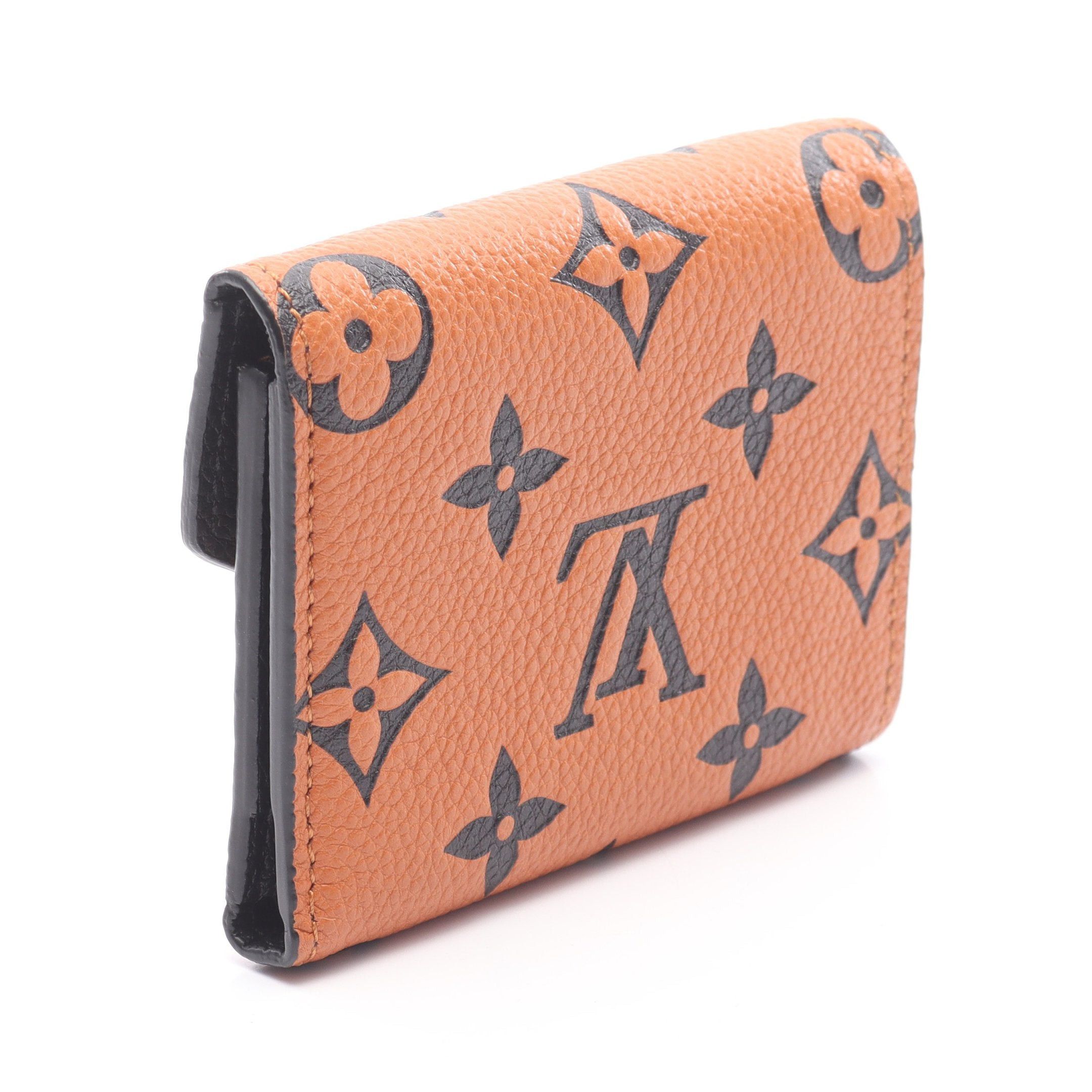 Louis Vuitton Louis Vuitton Portefeuil Zoe Monogram Empreinte Trifold Wallet Leather Light Brown Black Size ONE SIZE - 2 Thumbnail