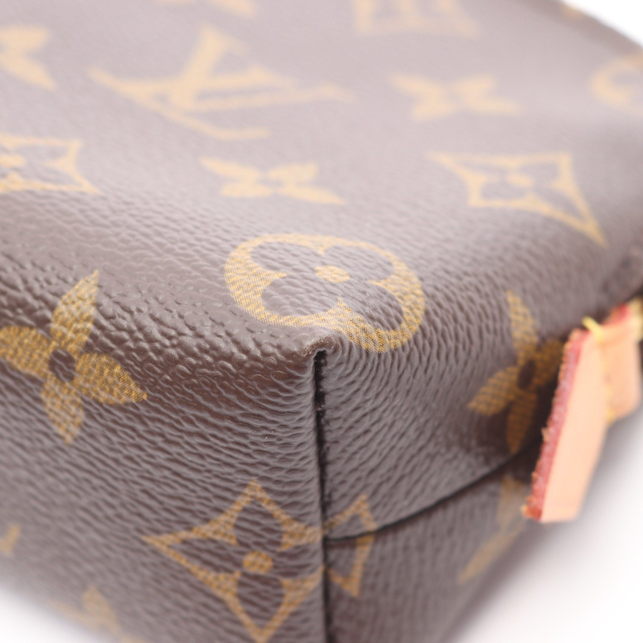 Louis Vuitton Louis Vuitton Pochette Cosmetics Monogram Cosmetic Pouch Leather Brown Size ONE SIZE - 6 Thumbnail