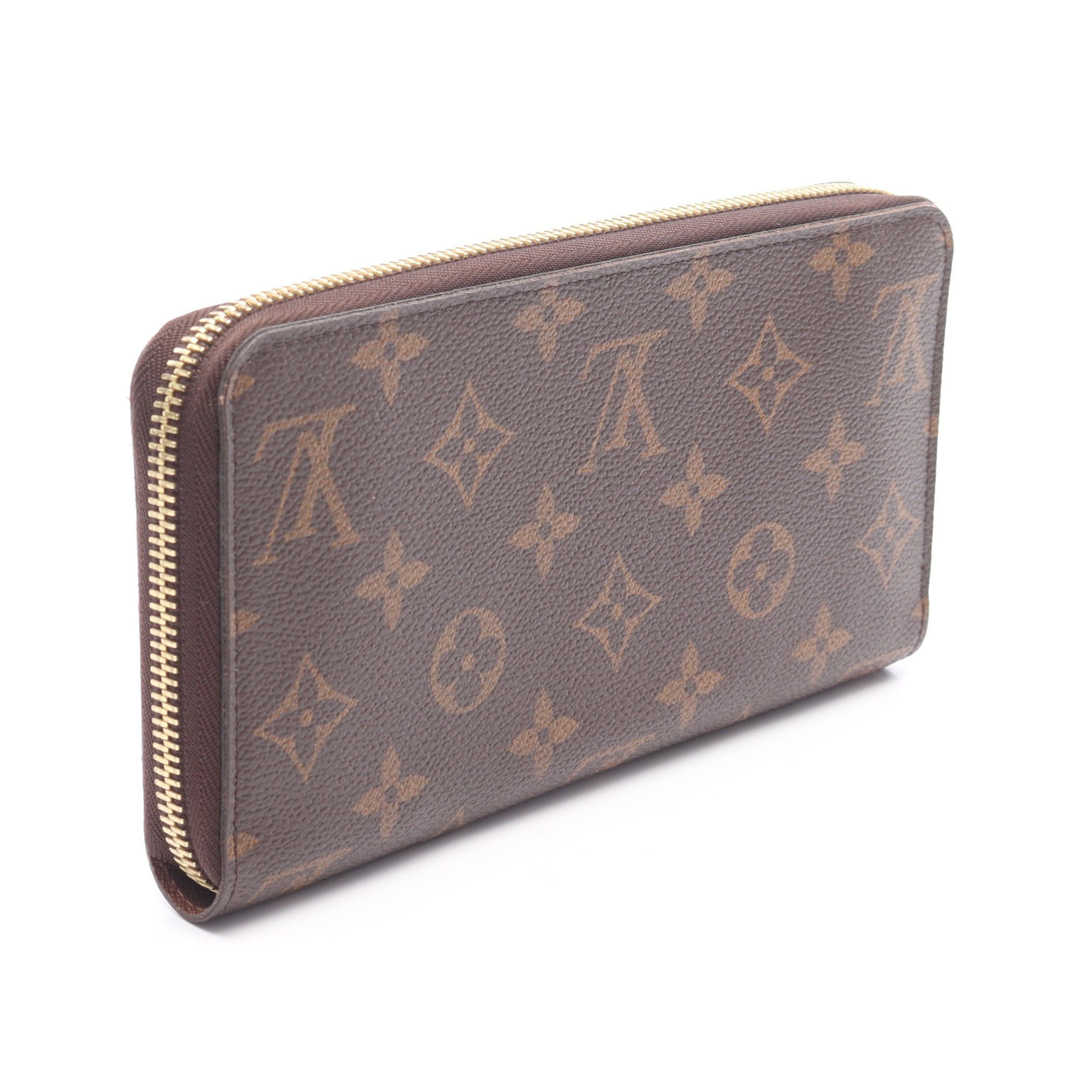 Louis Vuitton Louis Vuitton Zippy Wallet Monogram Round Zipper Long Brown Size ONE SIZE - 2 Thumbnail