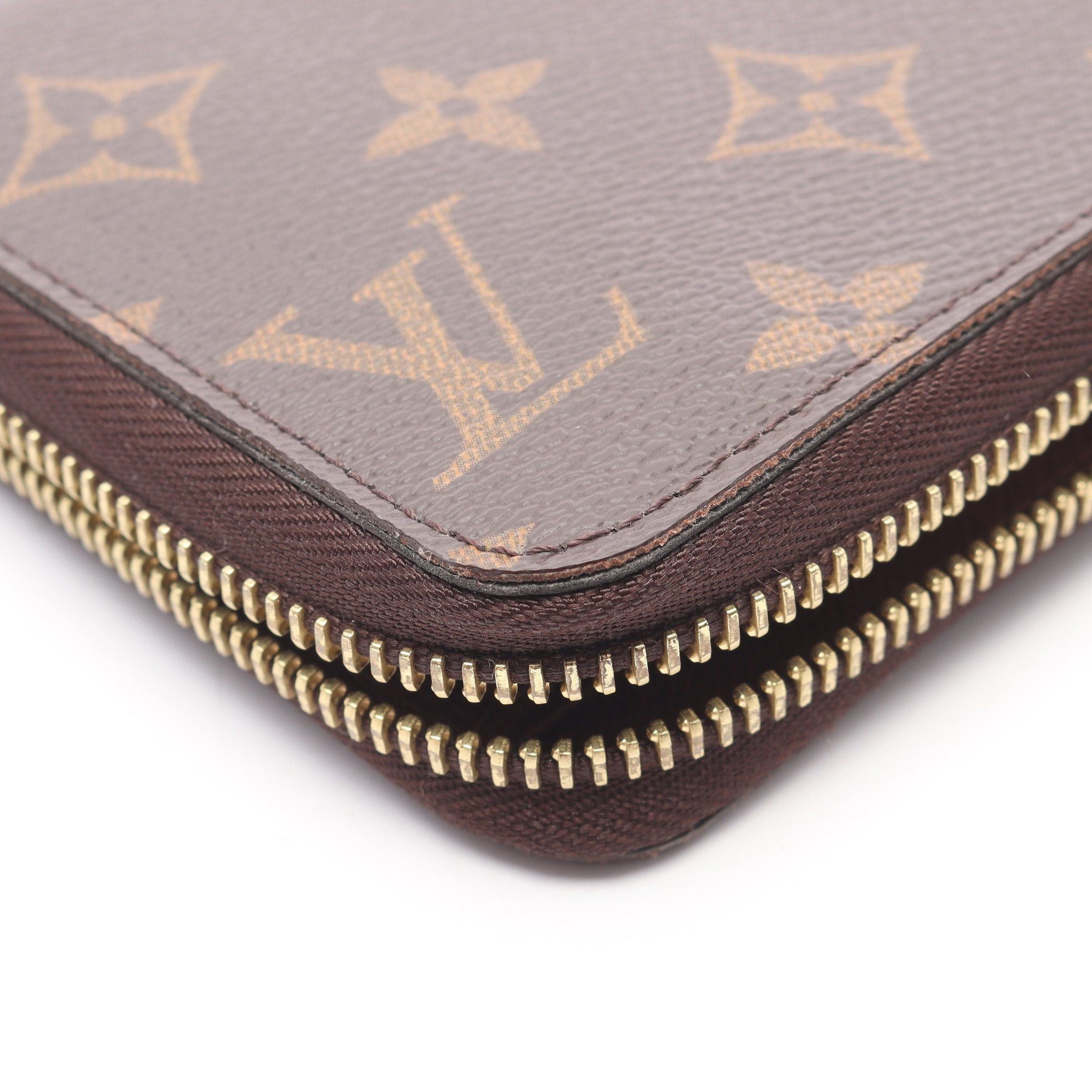 Louis Vuitton Louis Vuitton Zippy Wallet Monogram Round Zipper Long Brown Size ONE SIZE - 8 Thumbnail
