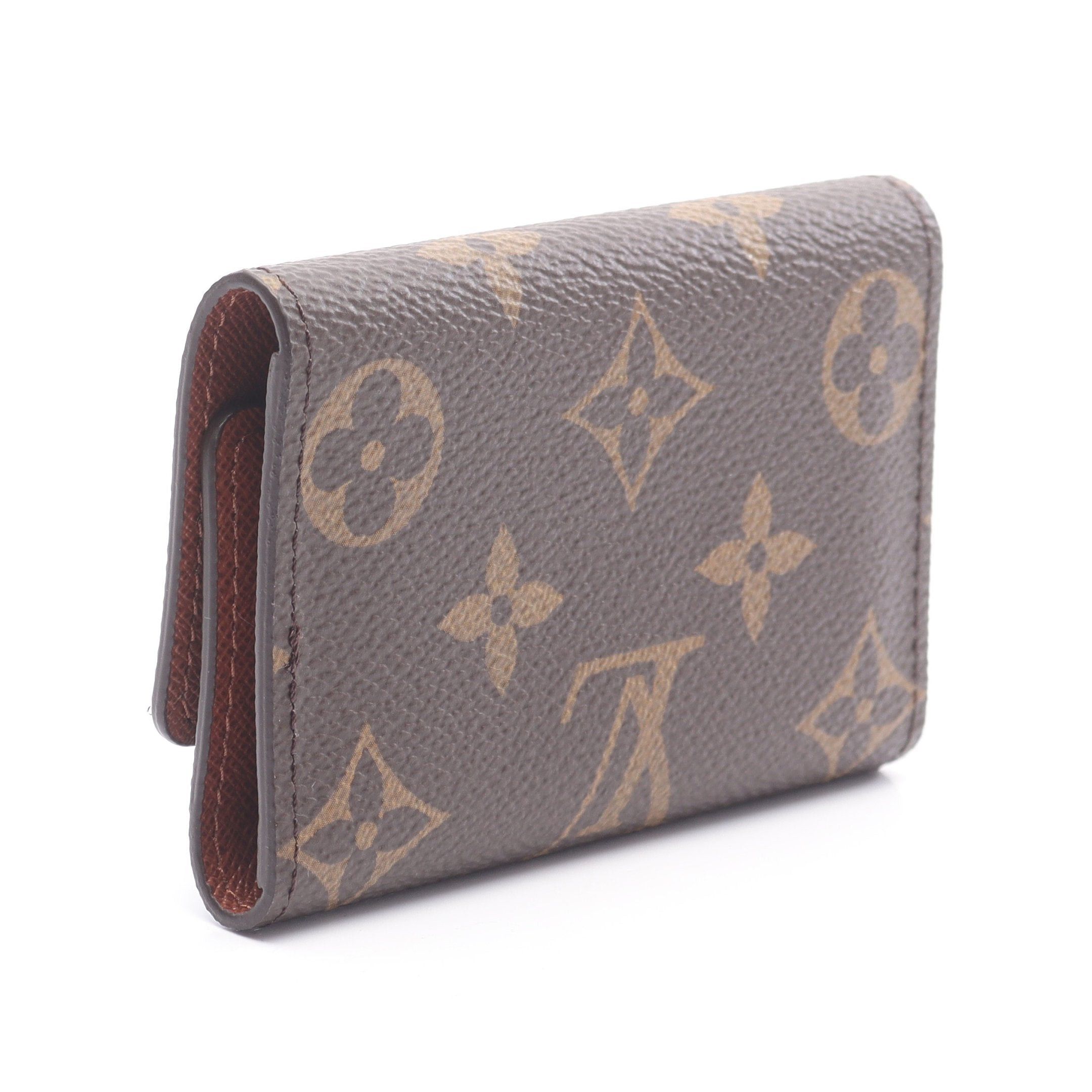 Louis Vuitton Louis Vuitton Multicle 6 Monogram Key Case Brown Size ONE SIZE - 2 Thumbnail