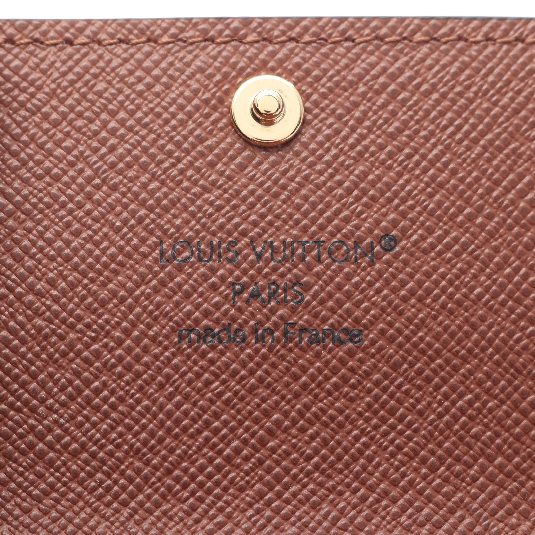 Louis Vuitton Louis Vuitton Multicle 6 Monogram Key Case Brown Size ONE SIZE - 4 Thumbnail
