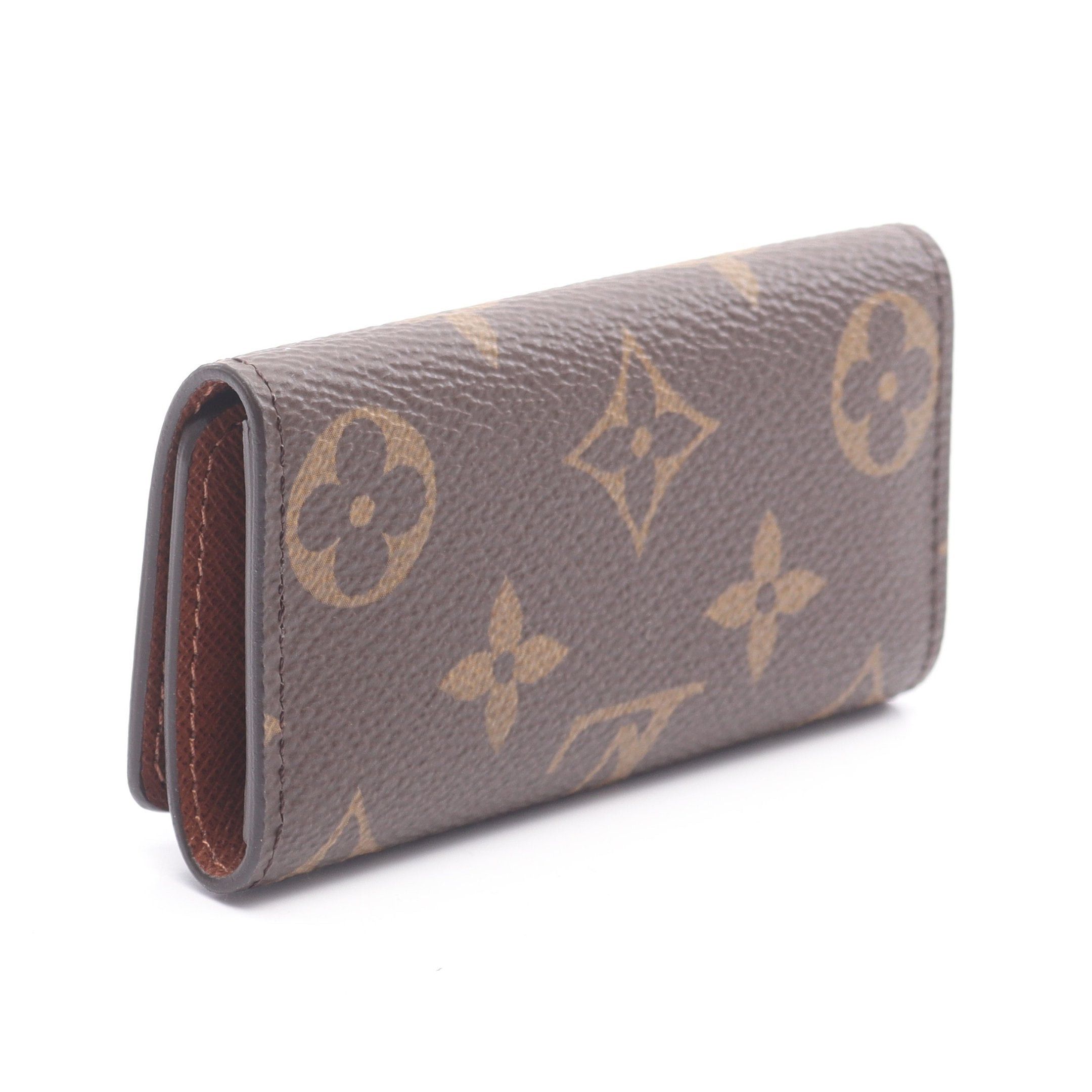 Louis Vuitton Louis Vuitton Multicle 4 Monogram Ring Chain Key Case Brown Size ONE SIZE - 2 Thumbnail