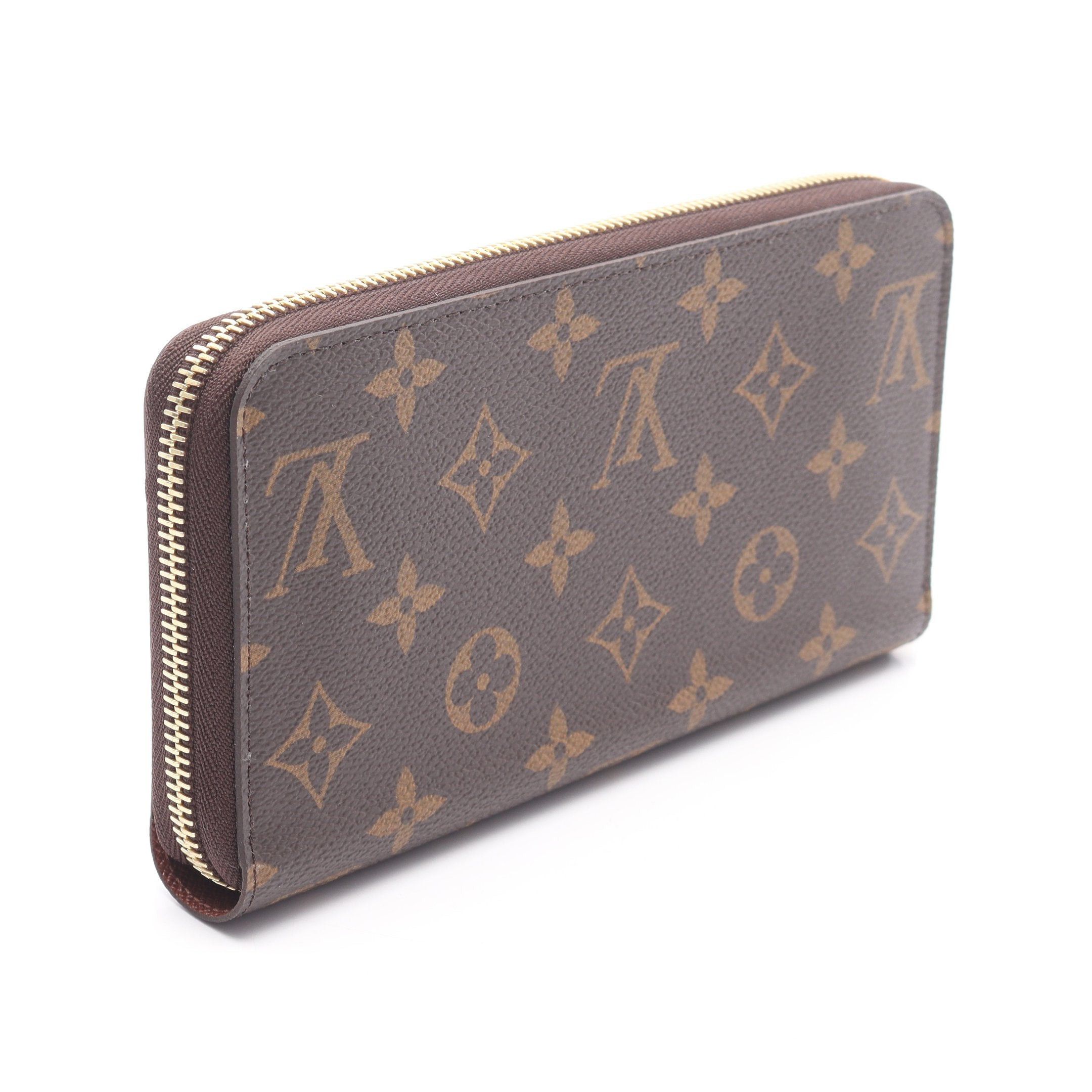 Louis Vuitton Louis Vuitton Zippy Wallet Monogram Round Zipper Long Brown Size ONE SIZE - 2 Thumbnail