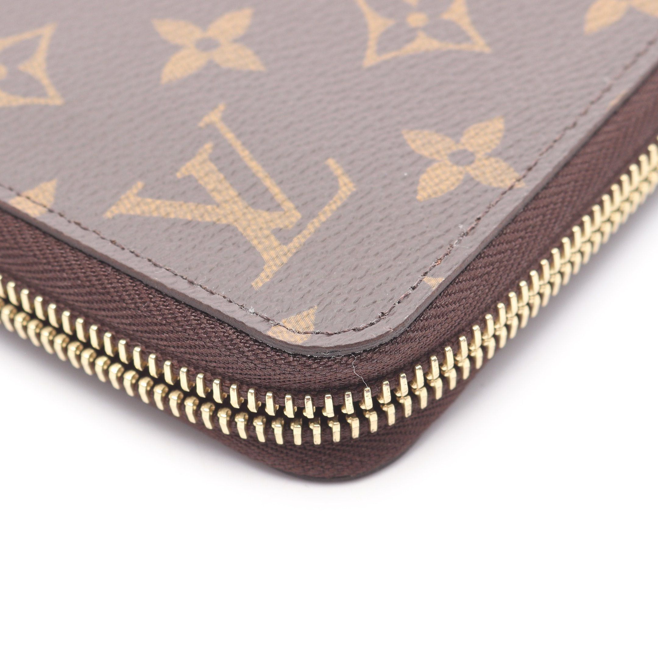 Louis Vuitton Louis Vuitton Zippy Wallet Monogram Round Zipper Long Brown Size ONE SIZE - 5 Thumbnail