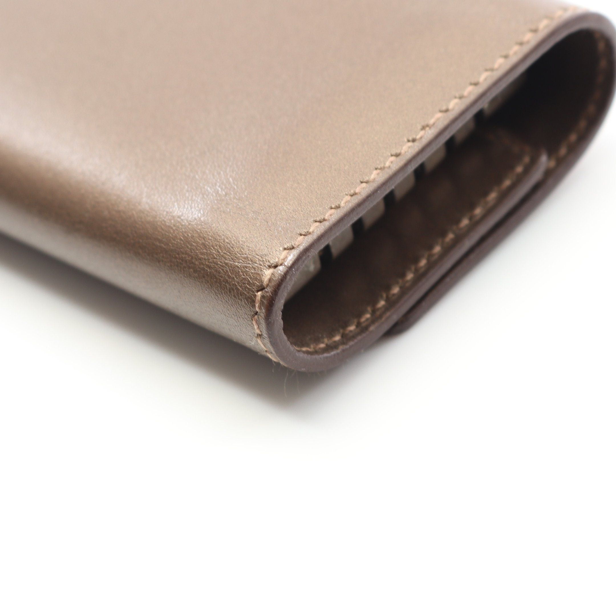 Hermes Hermes Serie 6 Key Case Veau Swift Brown Silver Hardware □H Stamp Size ONE SIZE - 8 Thumbnail