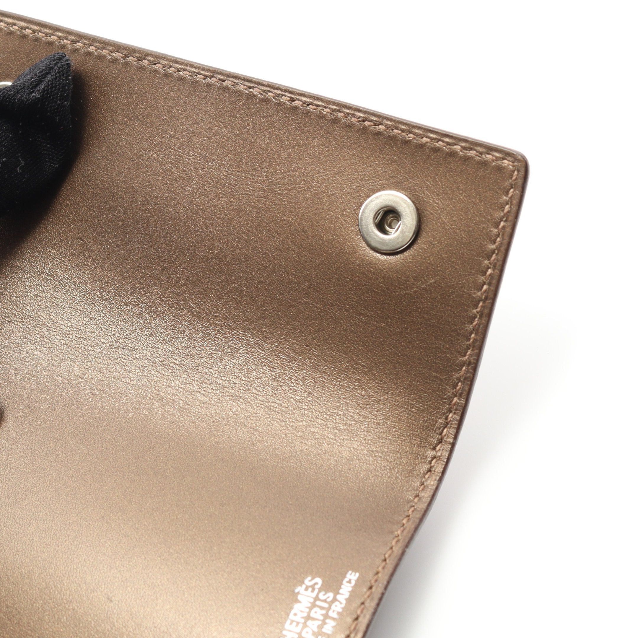 Hermes Hermes Serie 6 Key Case Veau Swift Brown Silver Hardware □H Stamp Size ONE SIZE - 7 Thumbnail