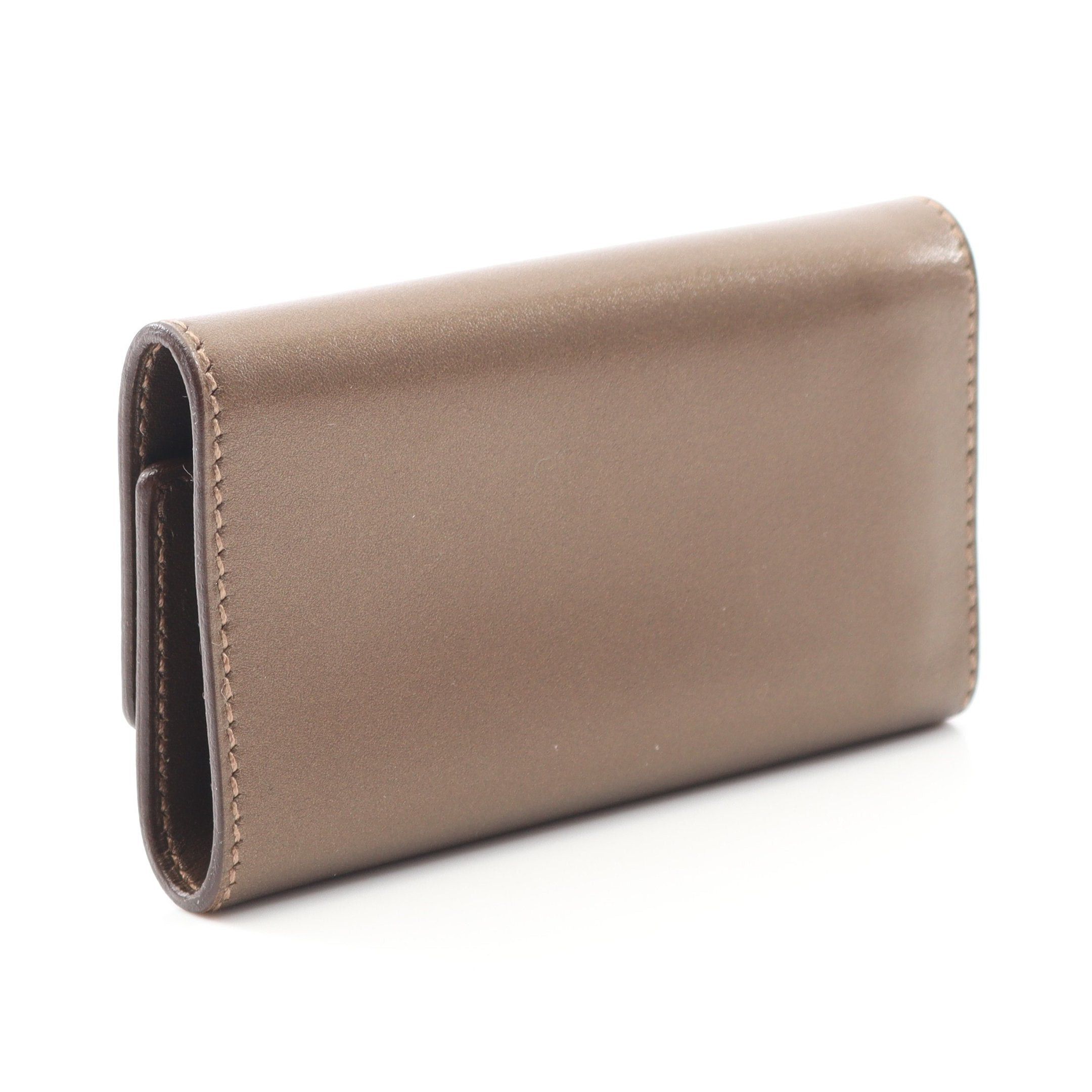 Hermes Hermes Serie 6 Key Case Veau Swift Brown Silver Hardware □H Stamp Size ONE SIZE - 2 Thumbnail