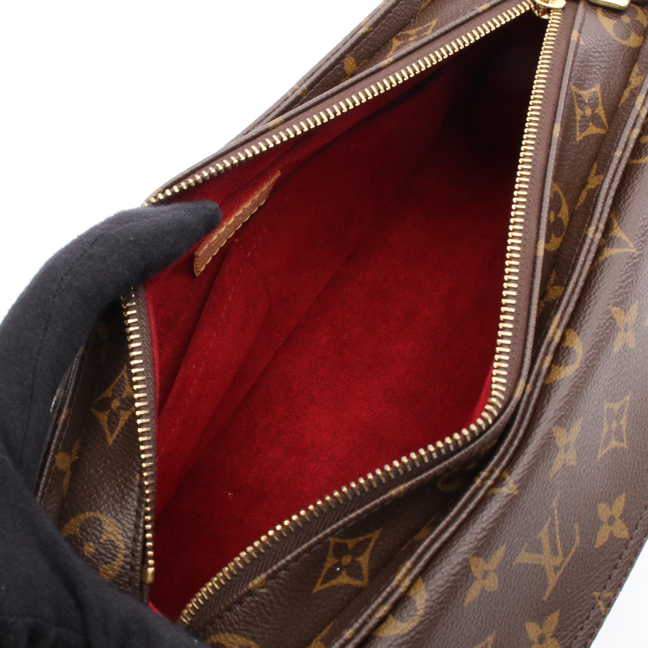 Louis Vuitton Louis Vuitton Vivacite Mm Monogram Shoulder Bag Leather Brown Size ONE SIZE - 3 Thumbnail