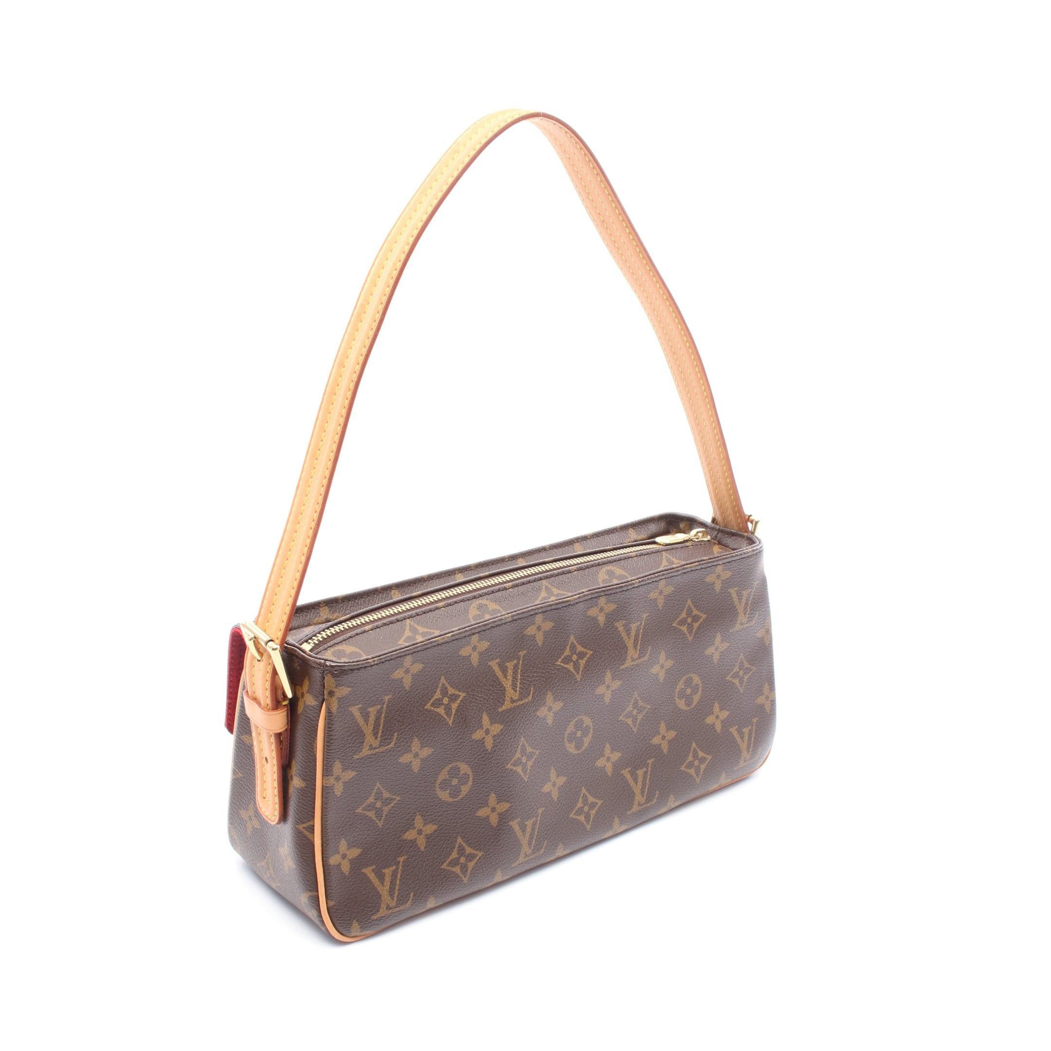 Louis Vuitton Louis Vuitton Vivacite Mm Monogram Shoulder Bag Leather Brown Size ONE SIZE - 2 Thumbnail