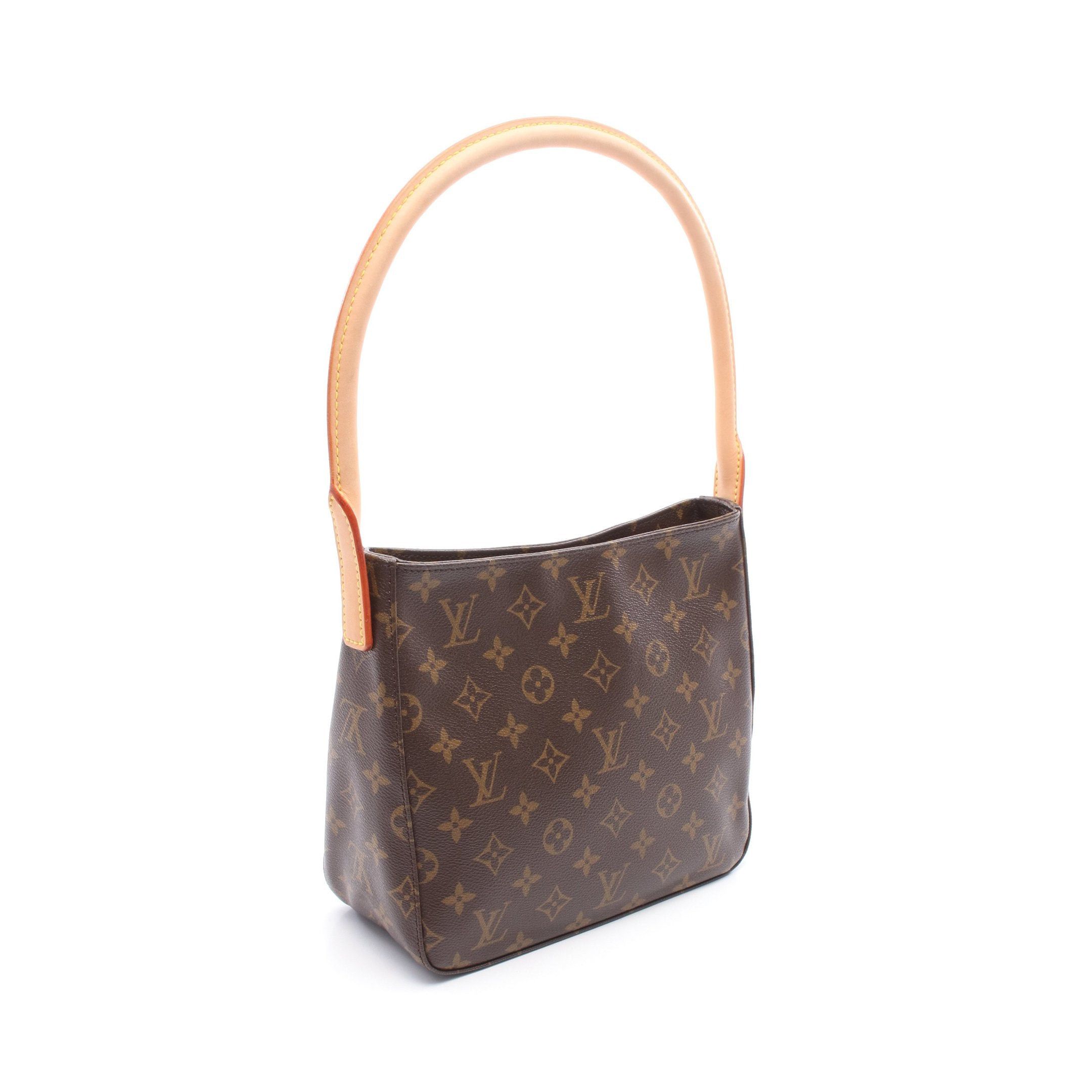 Louis Vuitton Louis Vuitton Looping Mm Monogram Shoulder Bag Leather Brown Size ONE SIZE - 2 Thumbnail