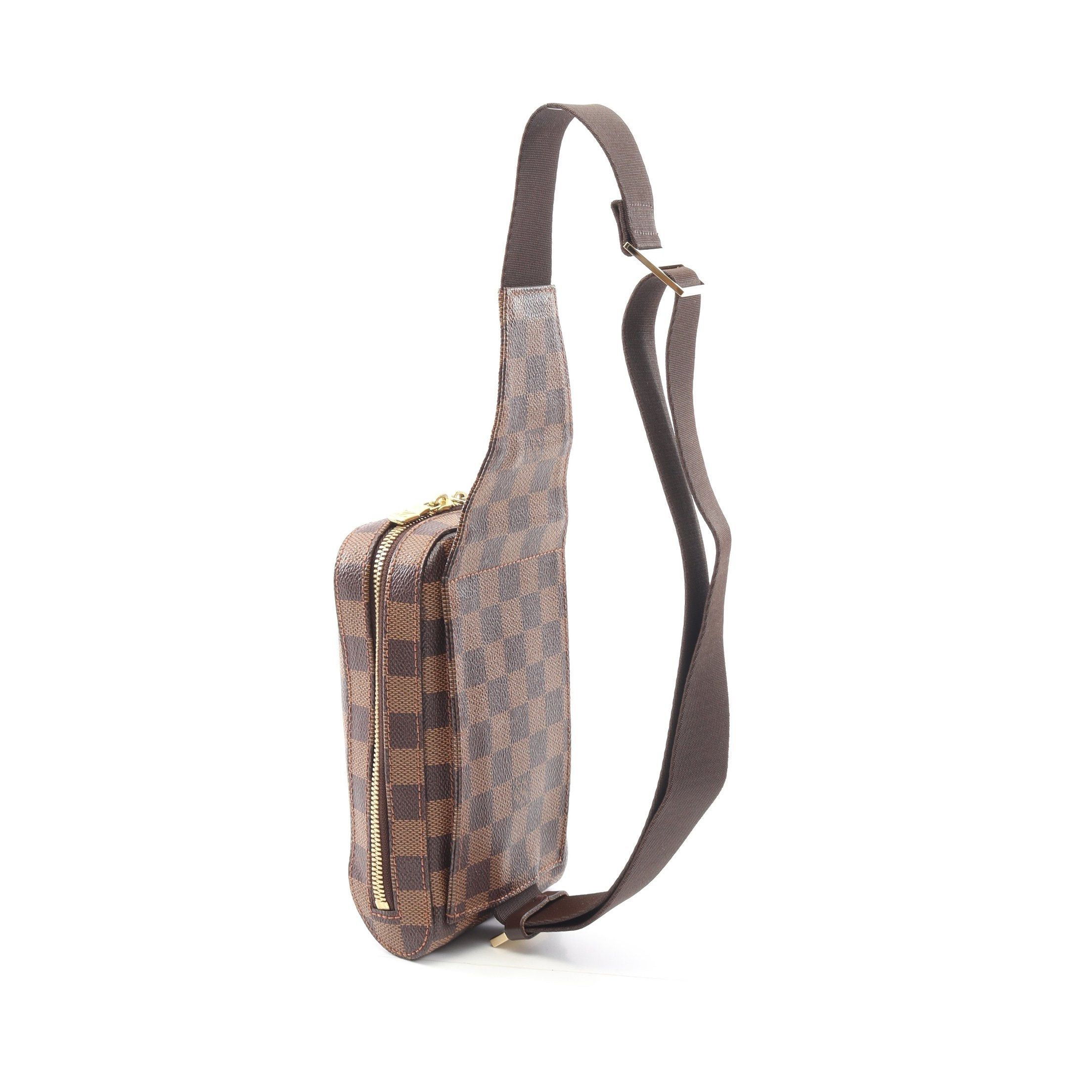Louis Vuitton Louis Vuitton Geronimos Damier Ebene Body Bag Brown Size ONE SIZE - 2 Thumbnail