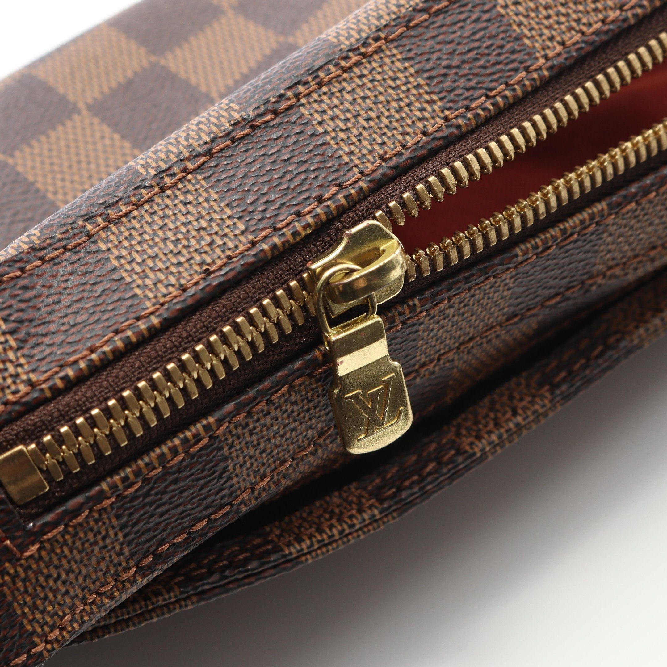 Louis Vuitton Louis Vuitton Geronimos Damier Ebene Body Bag Brown Size ONE SIZE - 7 Thumbnail
