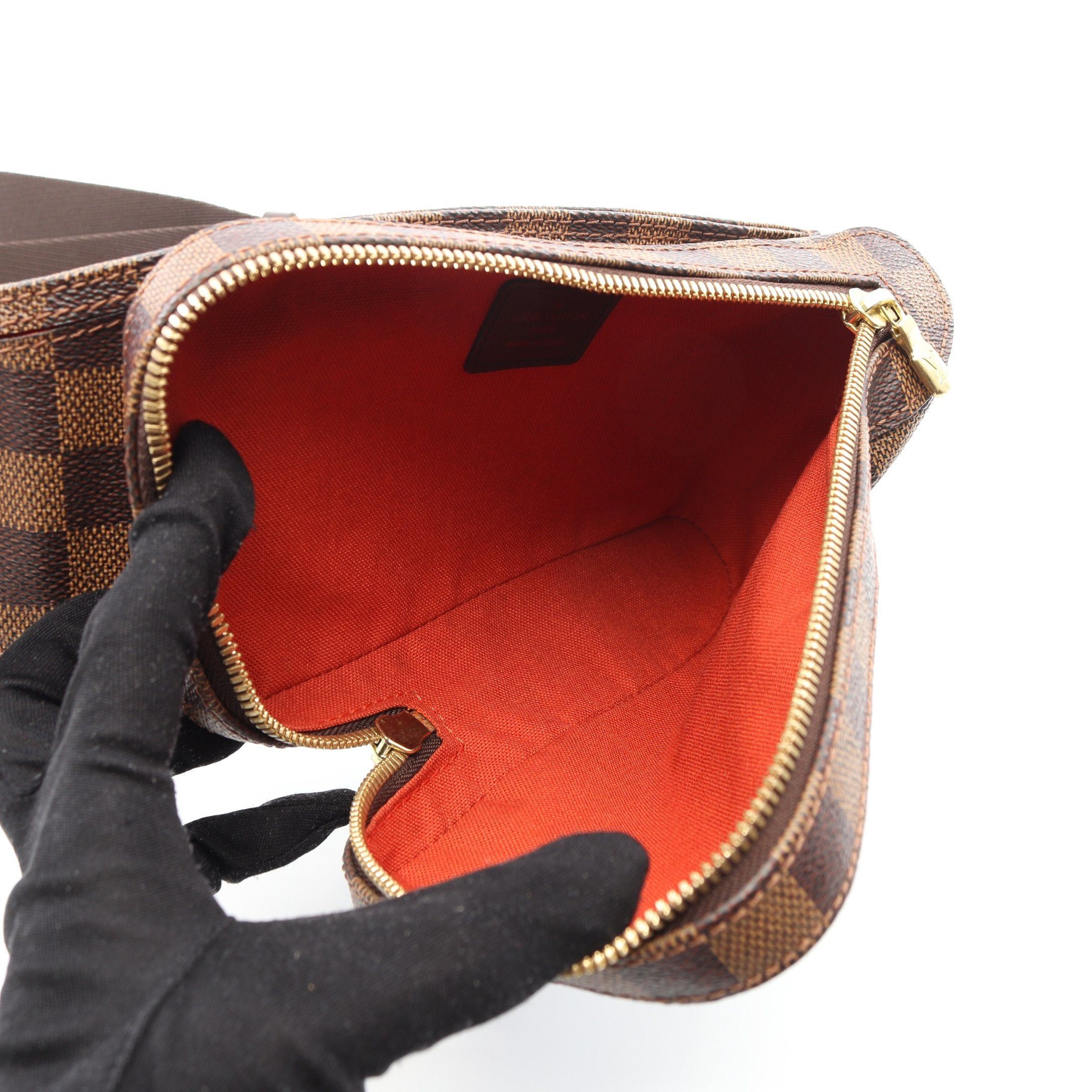 Louis Vuitton Louis Vuitton Geronimos Damier Ebene Body Bag Brown Size ONE SIZE - 3 Thumbnail