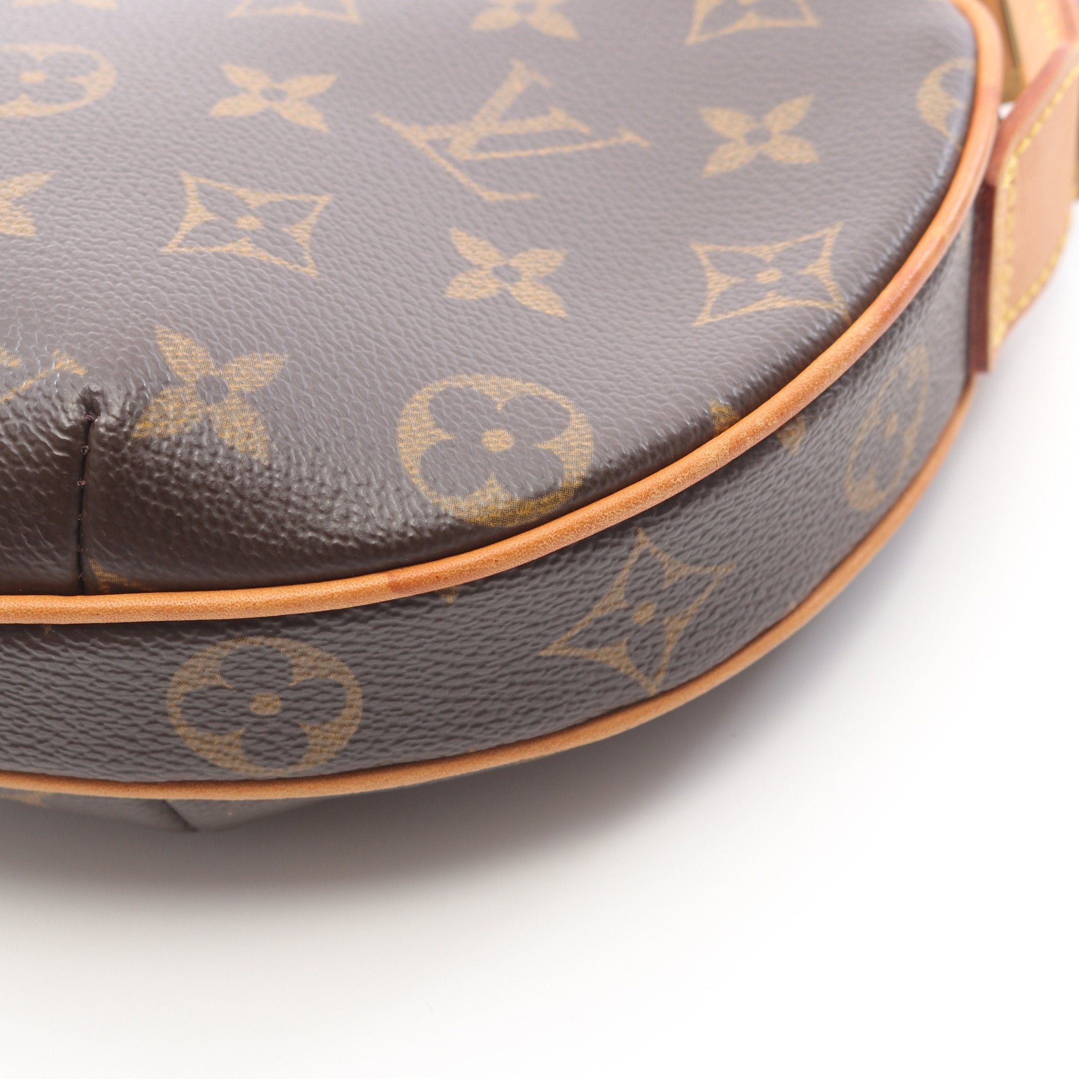 Louis Vuitton Louis Vuitton Pochette Croissant Monogram Shoulder Bag Leather Brown Size ONE SIZE - 9 Thumbnail