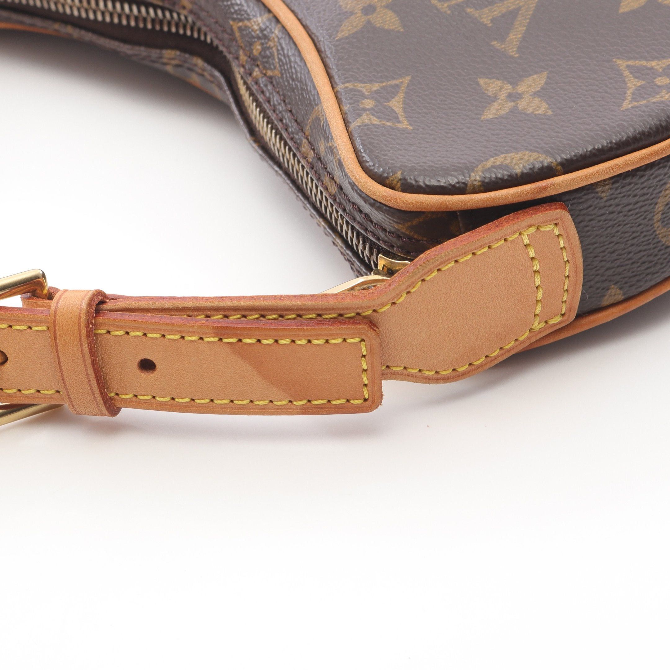 Louis Vuitton Louis Vuitton Pochette Croissant Monogram Shoulder Bag Leather Brown Size ONE SIZE - 6 Thumbnail