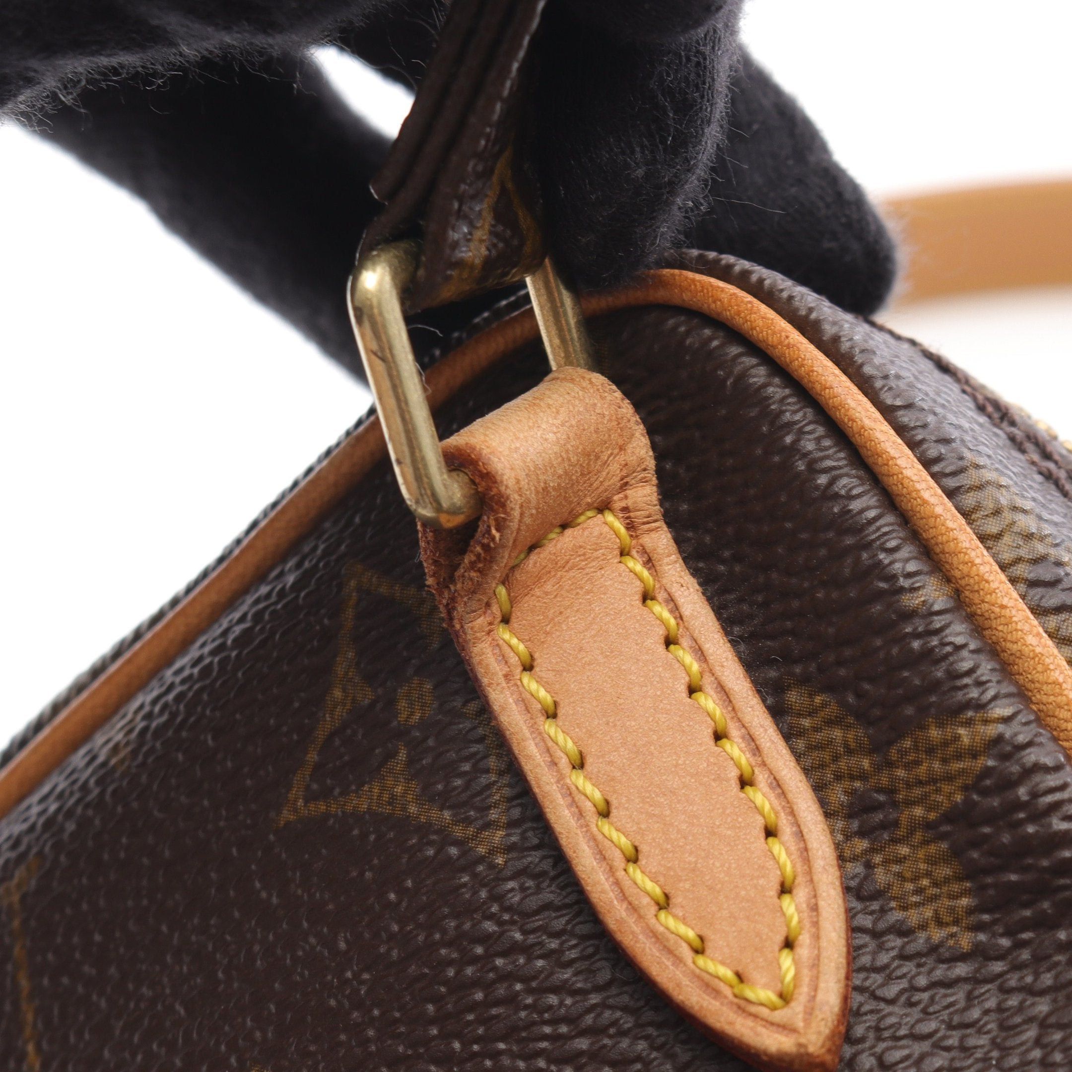 Louis Vuitton Louis Vuitton Marly Monogram Shoulder Bag Leather Brown Size ONE SIZE - 6 Thumbnail