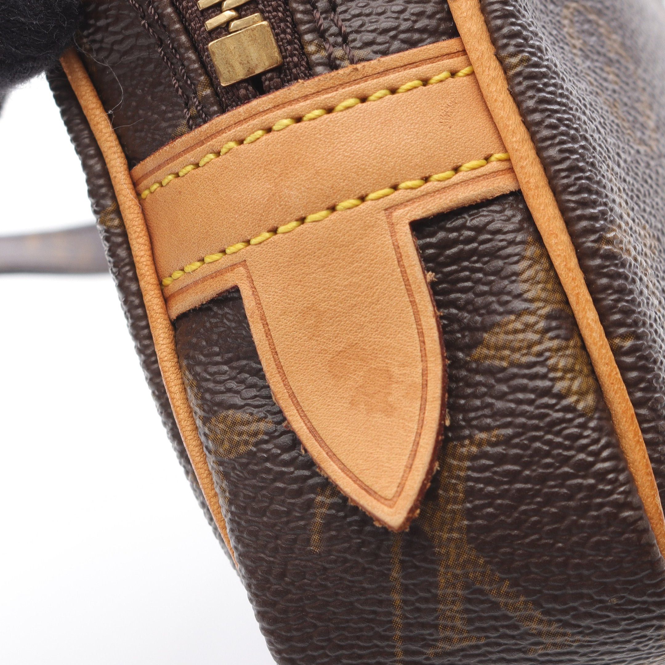 Louis Vuitton Louis Vuitton Marly Monogram Shoulder Bag Leather Brown Size ONE SIZE - 7 Thumbnail