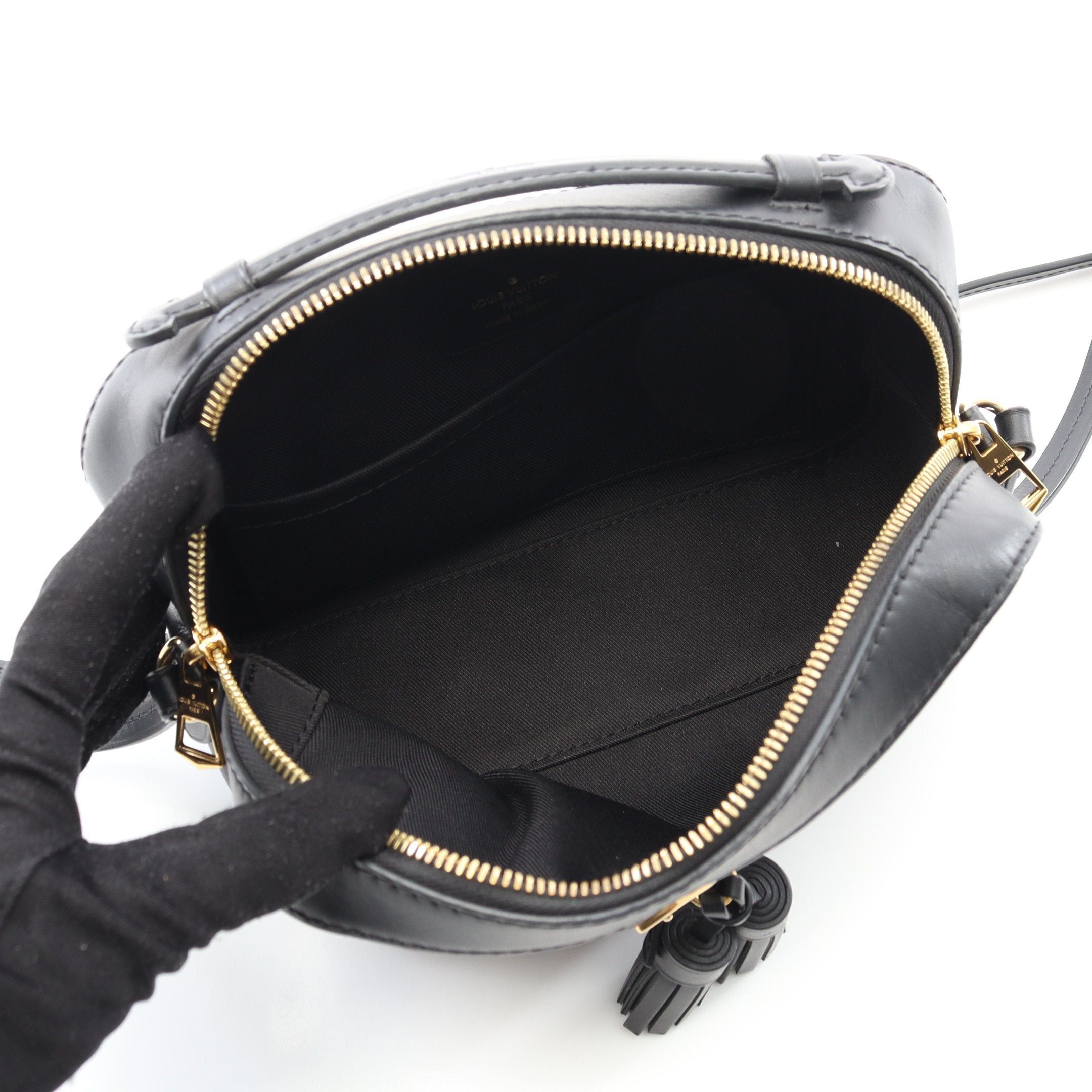 Louis Vuitton Louis Vuitton Saintonge Monogram Noir Shoulder Bag Leather Brown Black Size ONE SIZE - 3 Thumbnail