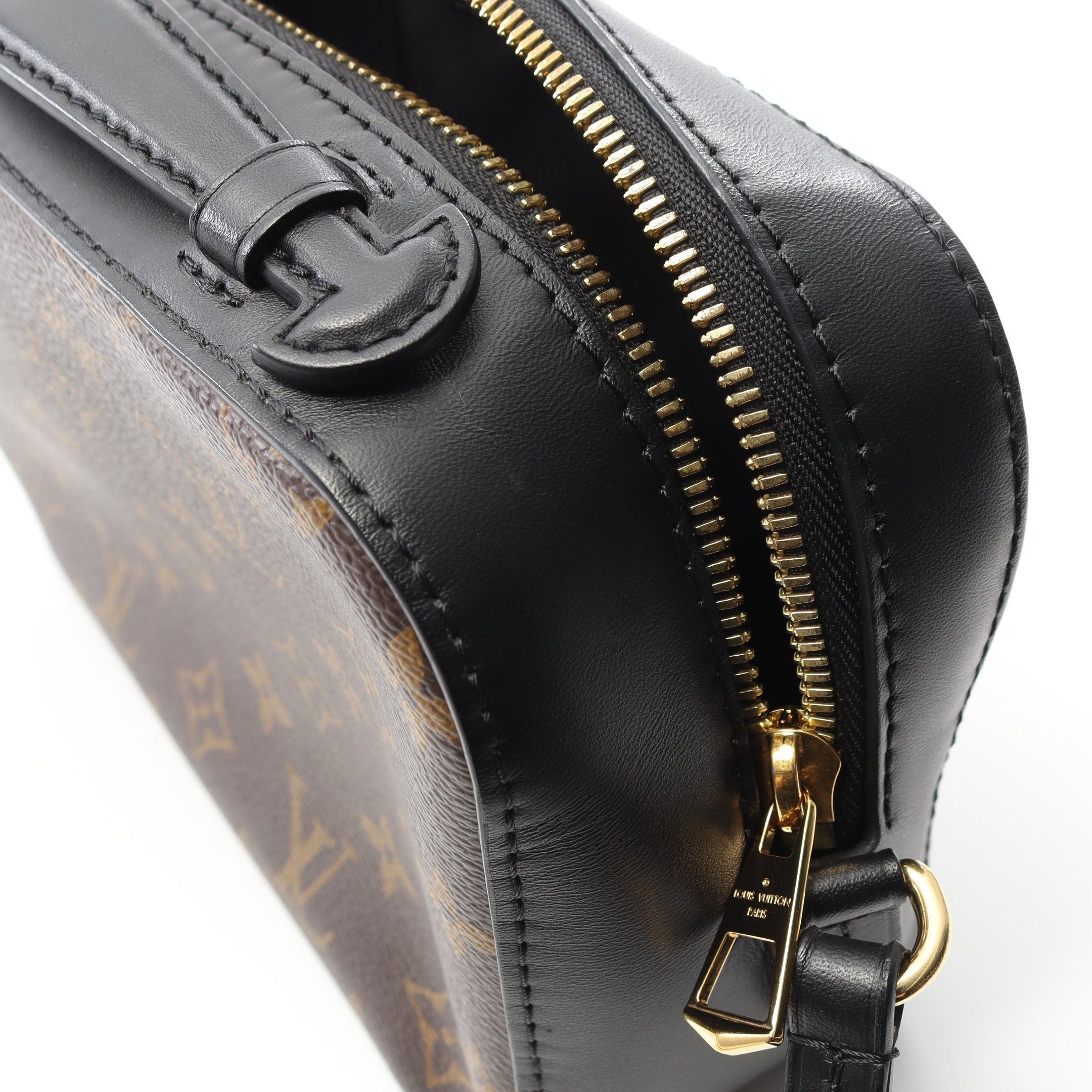Louis Vuitton Louis Vuitton Saintonge Monogram Noir Shoulder Bag Leather Brown Black Size ONE SIZE - 9 Thumbnail