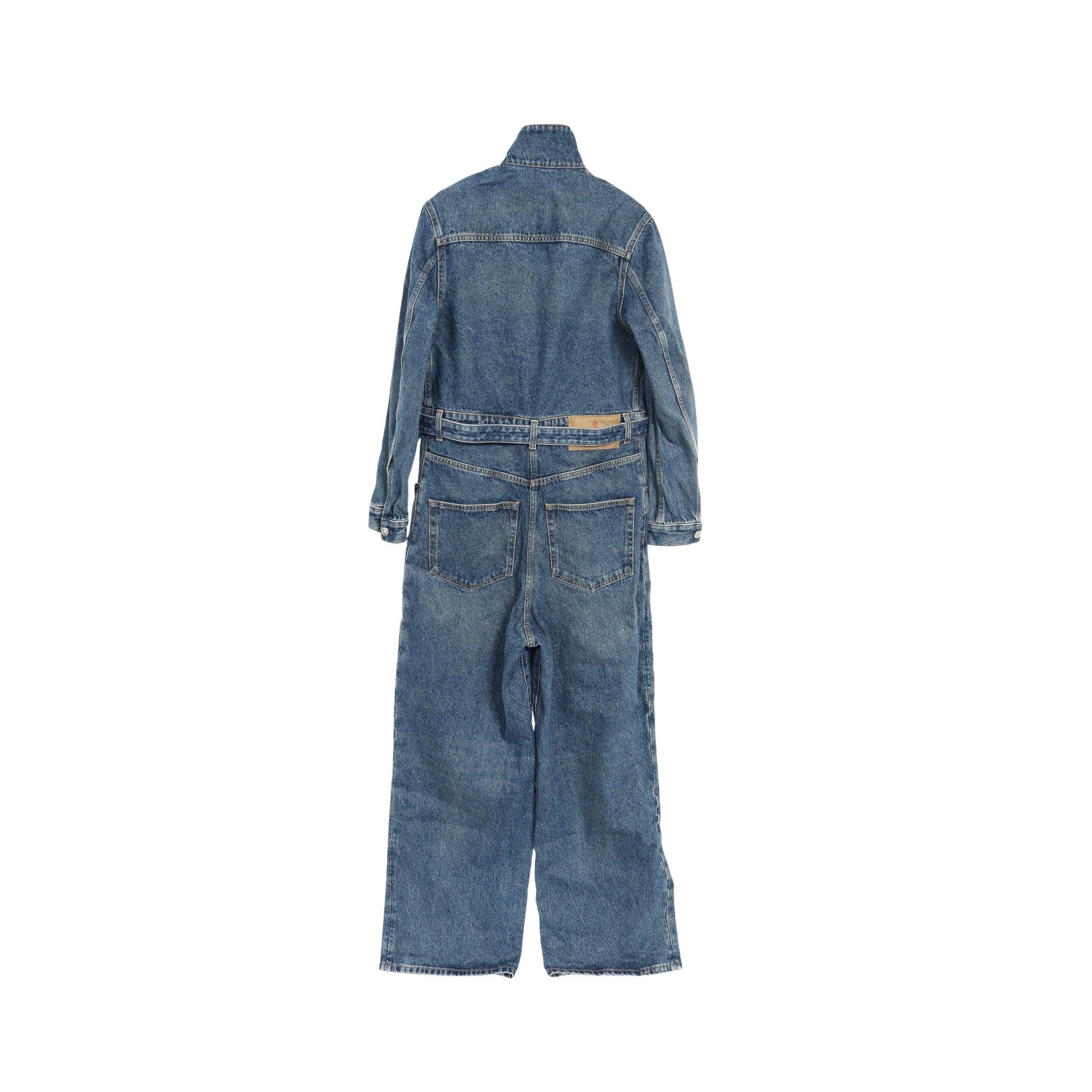 Prada Prada Denim Jumpsuit All In One Cotton Blue Size ONE SIZE - 2 Thumbnail