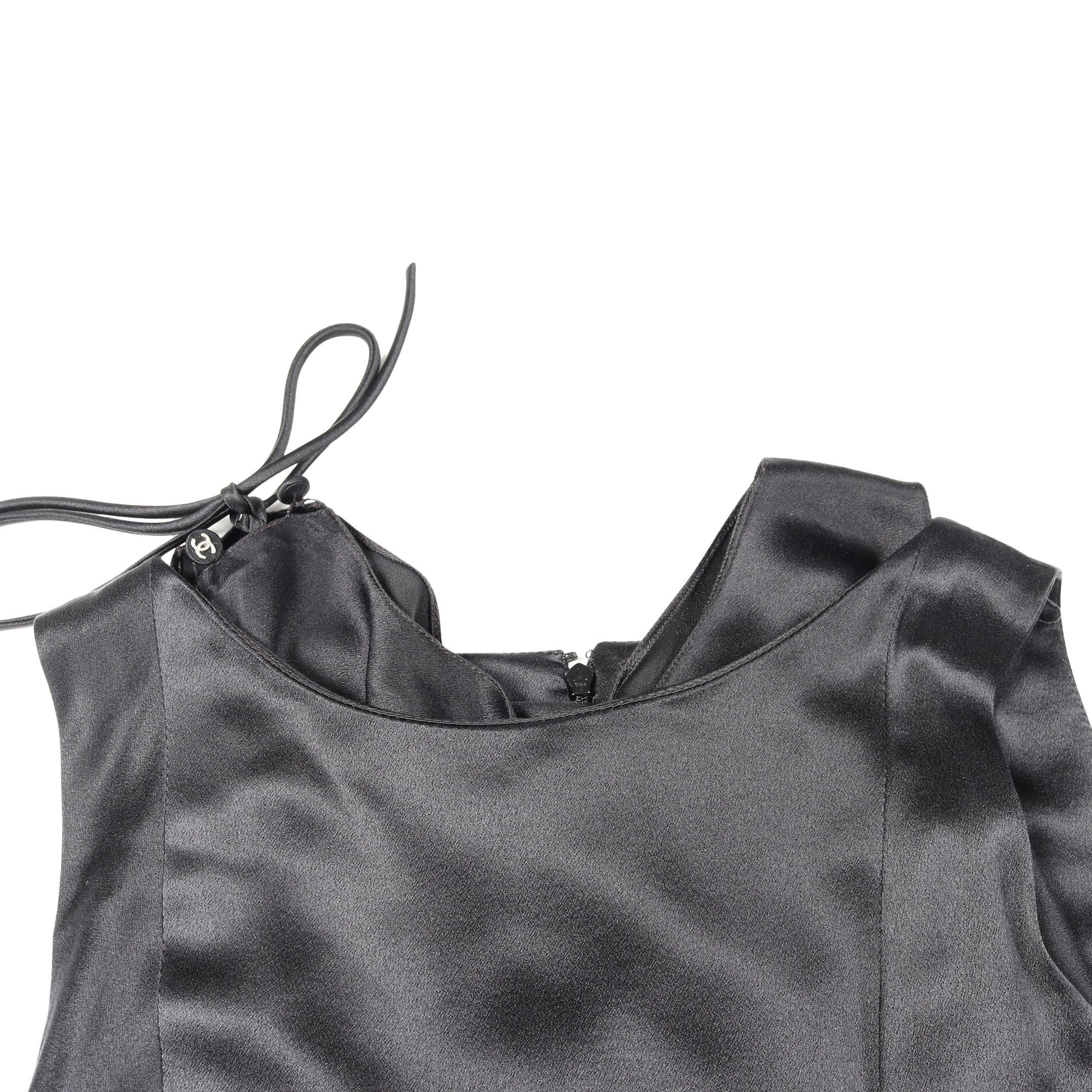 Chanel Chanel One Piece Silk Black 98A Size ONE SIZE - 11 Thumbnail