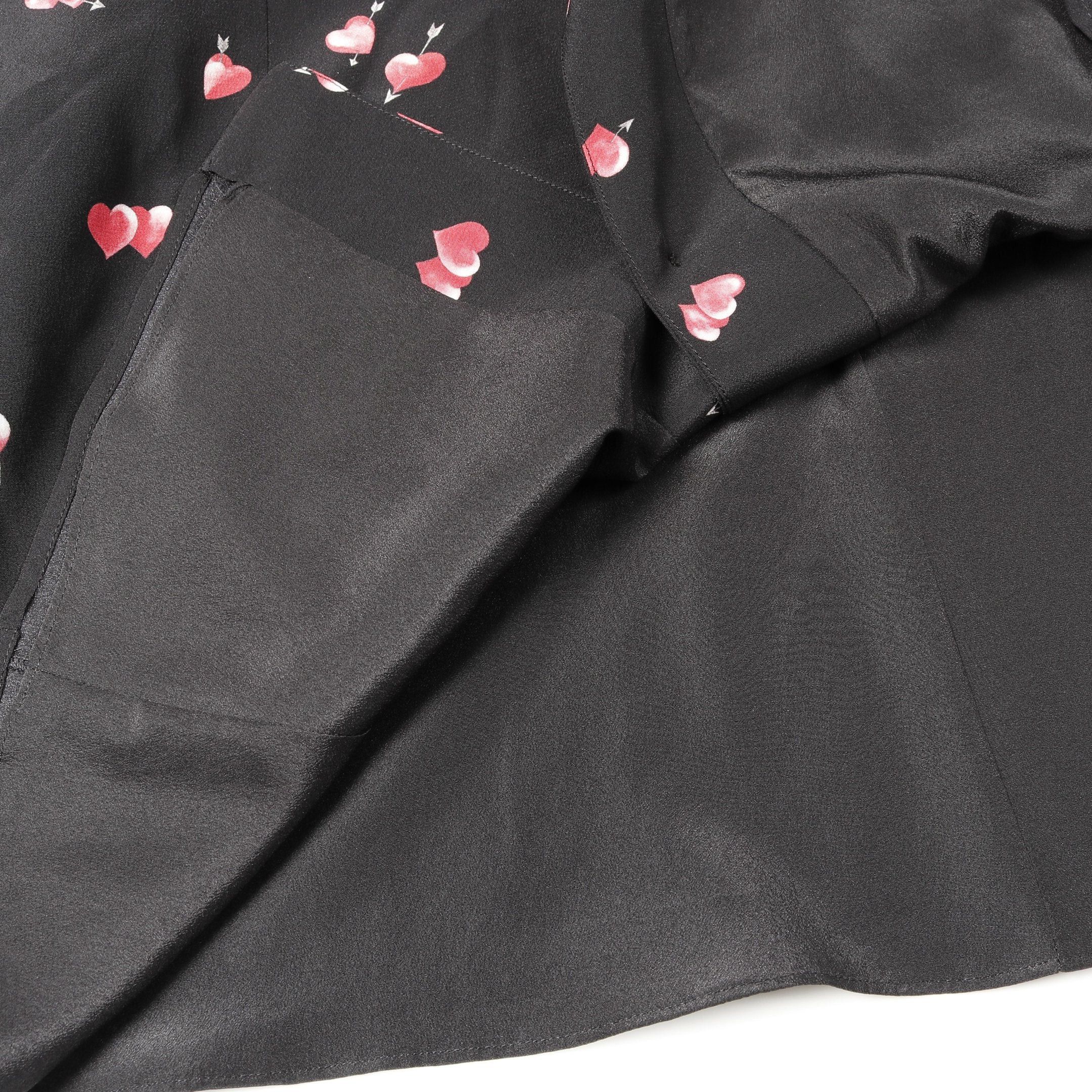 Miu Miu Miu Miu One Piece Silk Black Pink Red White Size ONE SIZE - 9 Thumbnail