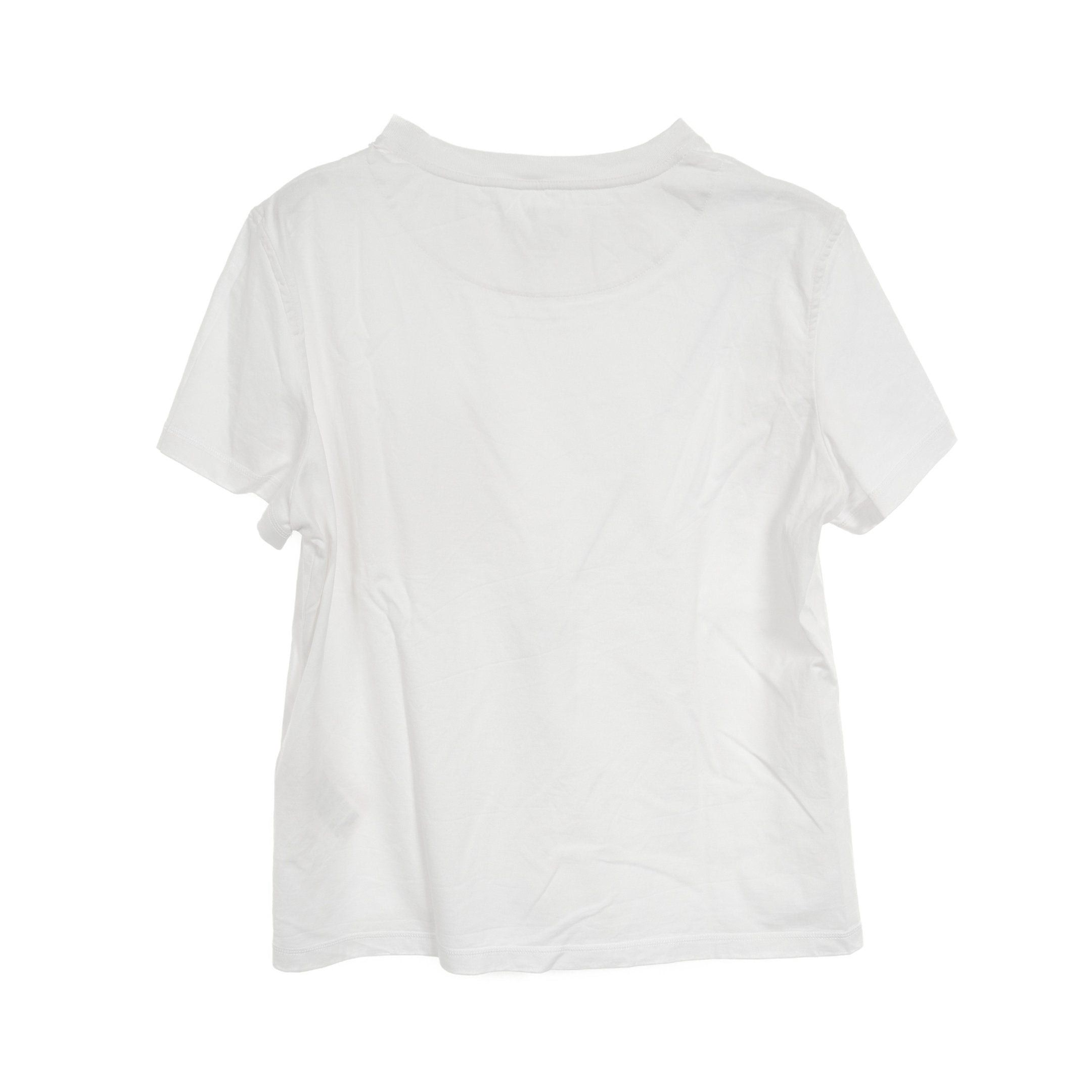 Hermes Hermes Mosaic Embroidered Patch Pocket T-Shirt Cotton White Size ONE SIZE - 2 Thumbnail