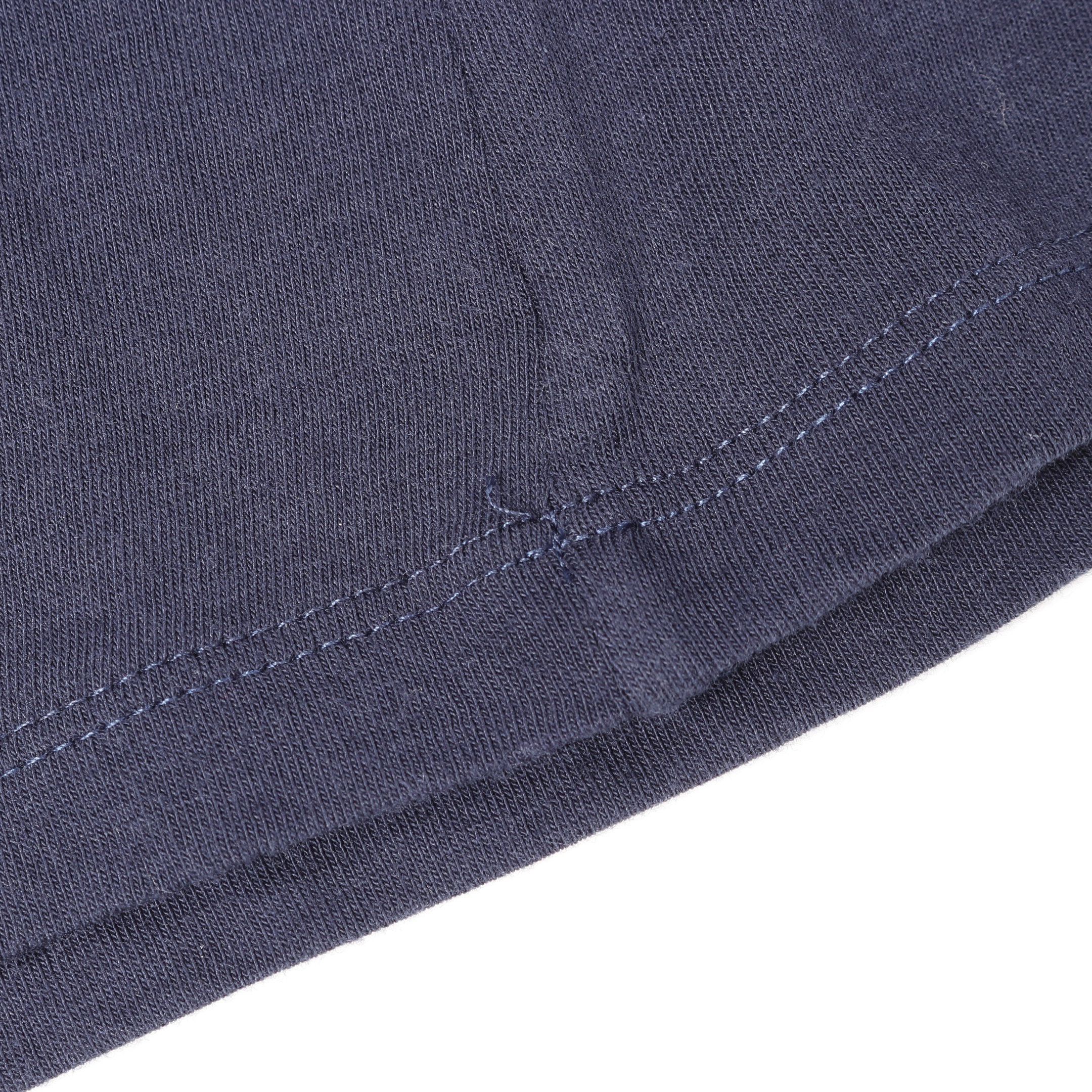 Dior Dior T-Shirt Crew Neck Short Sleeve Logo Cotton Navy Size ONE SIZE - 6 Thumbnail