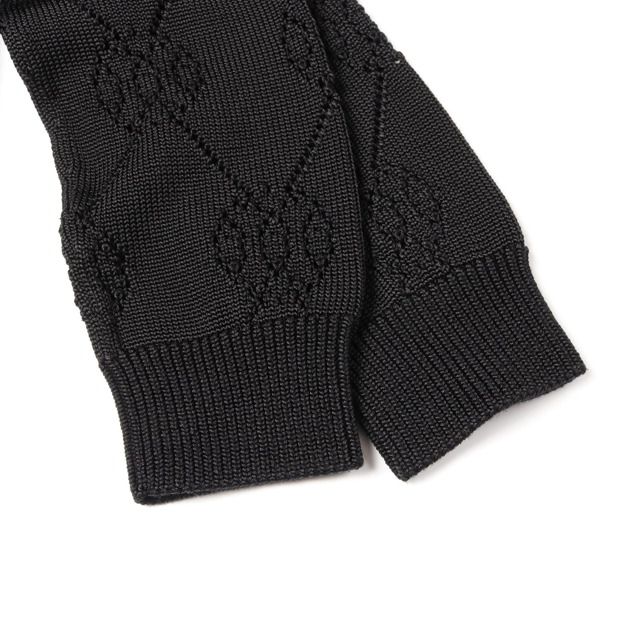 Hermes Hermes H Lift Cardigan Crew Neck Rayon Black Size ONE SIZE - 6 Thumbnail