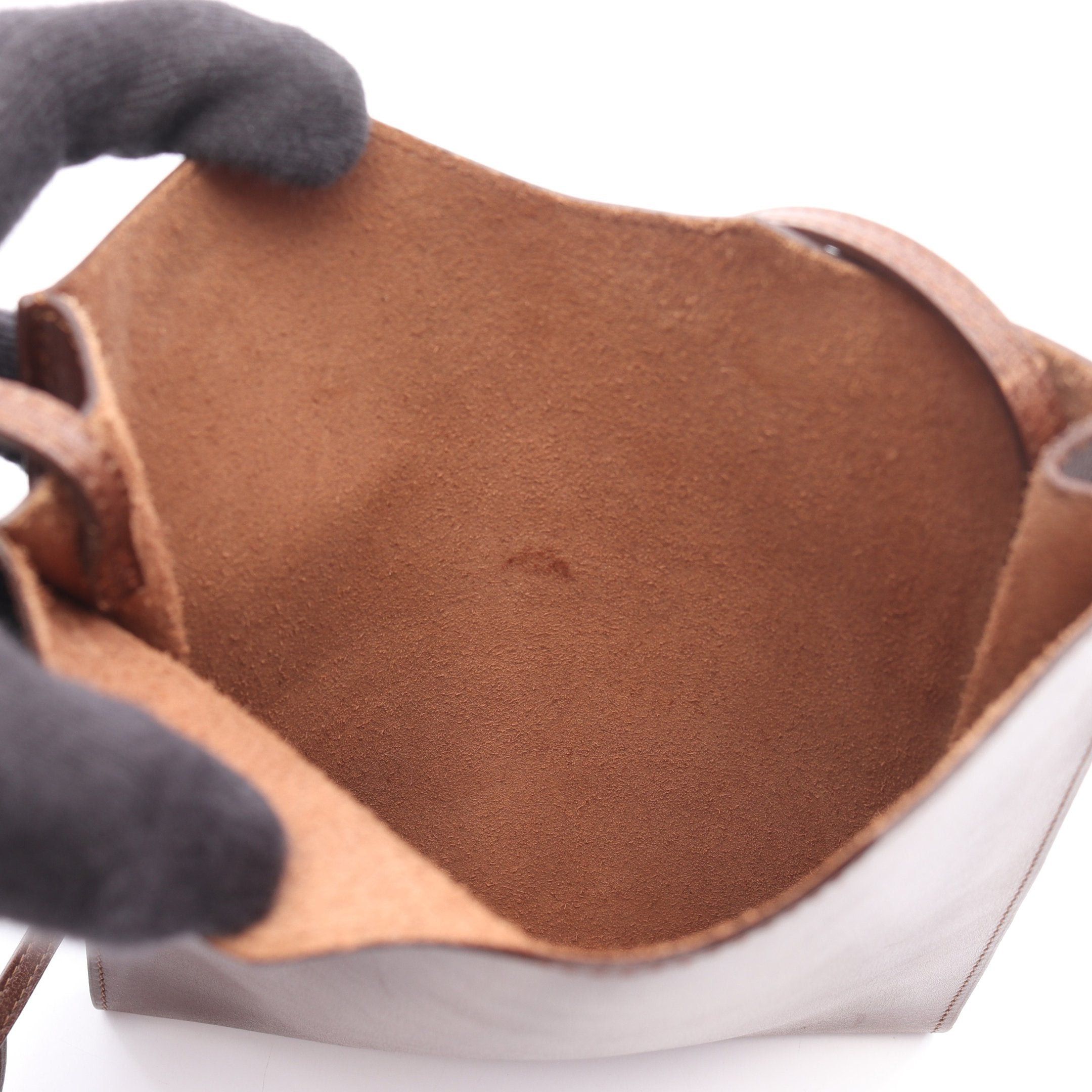 Hermes Hermes Onimetu Shoulder Bag Box Calf Brown Size ONE SIZE - 5 Thumbnail