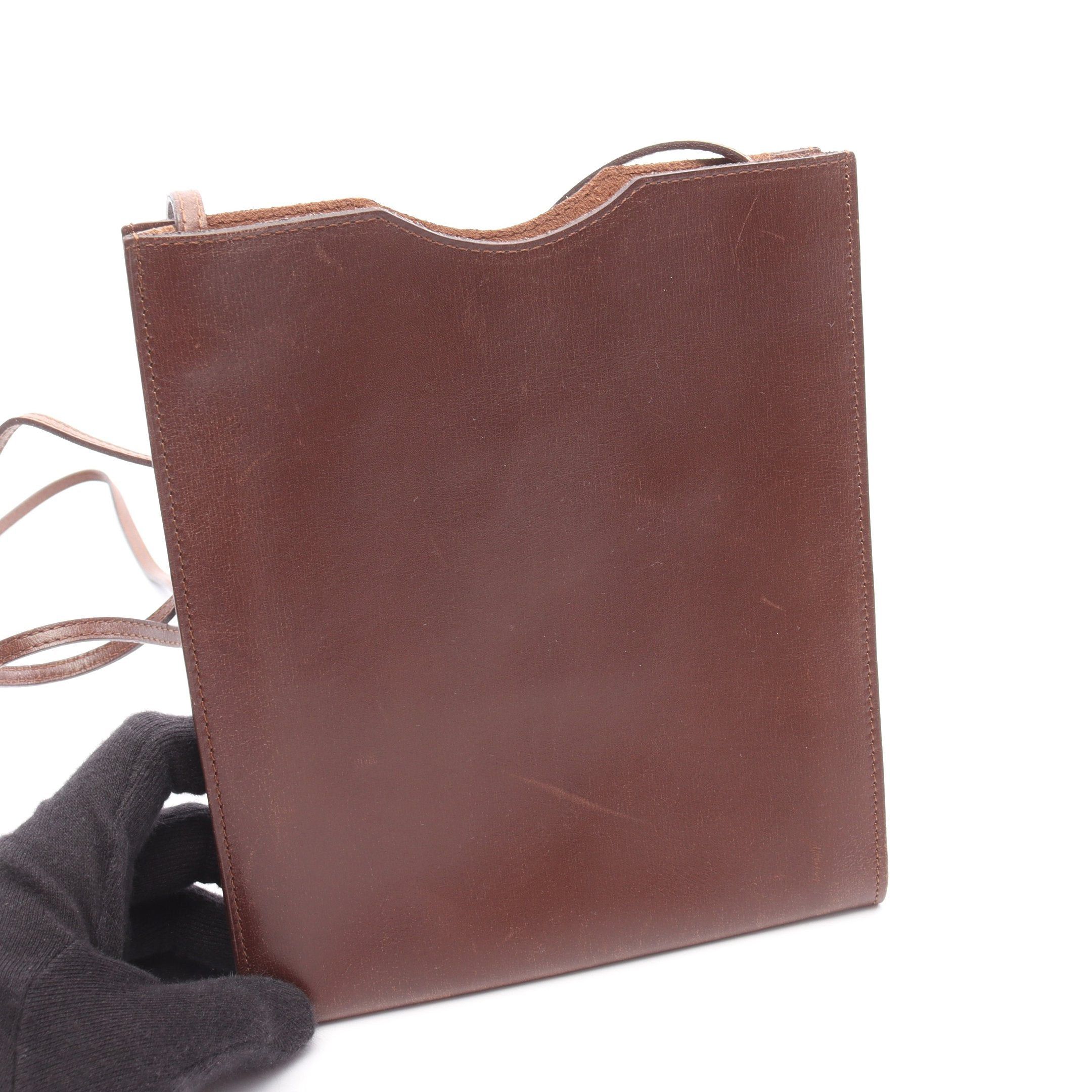 Hermes Hermes Onimetu Shoulder Bag Box Calf Brown Size ONE SIZE - 6 Thumbnail
