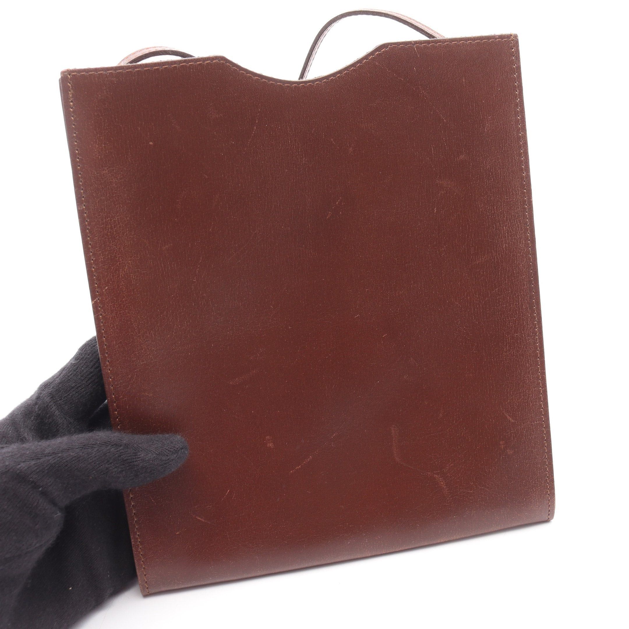 Hermes Hermes Onimetu Shoulder Bag Box Calf Brown Size ONE SIZE - 7 Thumbnail