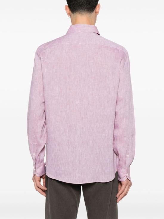 Brunello Cucinelli BRUNELLO CUCINELLI Men Long Tops MM6840658 C155 Pink Size US L / EU 52-54 / 3 - 4 Thumbnail