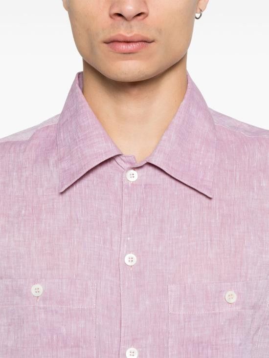 Brunello Cucinelli BRUNELLO CUCINELLI Men Long Tops MM6840658 C155 Pink Size US L / EU 52-54 / 3 - 2 Thumbnail