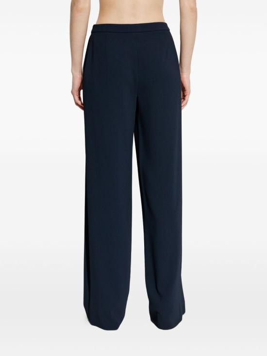 Emporio Armani EMPORIO ARMANI Women Straight Pants EW000851 AF12514UB115 Blue Size 26" / US 2 / IT 38 - 3 Thumbnail