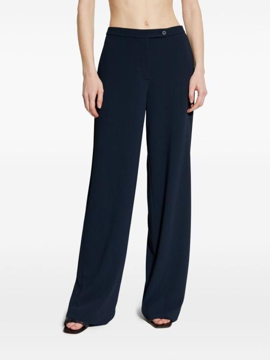 Emporio Armani EMPORIO ARMANI Women Straight Pants EW000851 AF12514UB115 Blue Size 28" / US 6 / IT 42 - 5 Thumbnail