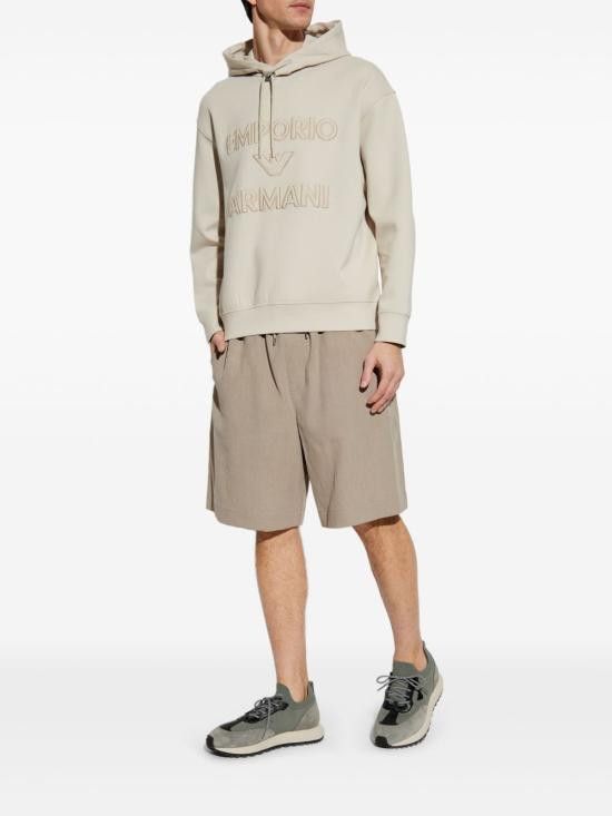 Emporio Armani EMPORIO ARMANI Women Hoodies EM001121 AF10013U1098 Beige Size M / US 6-8 / IT 42-44 - 2 Thumbnail