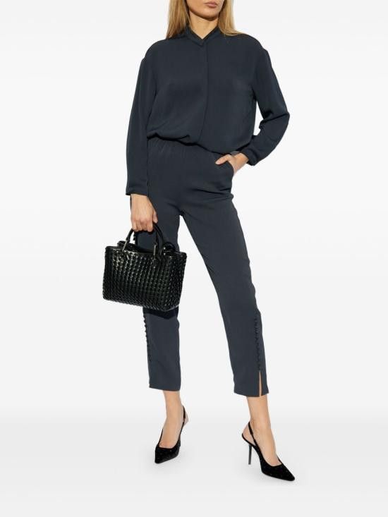Emporio Armani EMPORIO ARMANI Women Shirts EW000863 AF12521UB081 Blue Size XL / US 12-14 / IT 48-50 - 4 Thumbnail