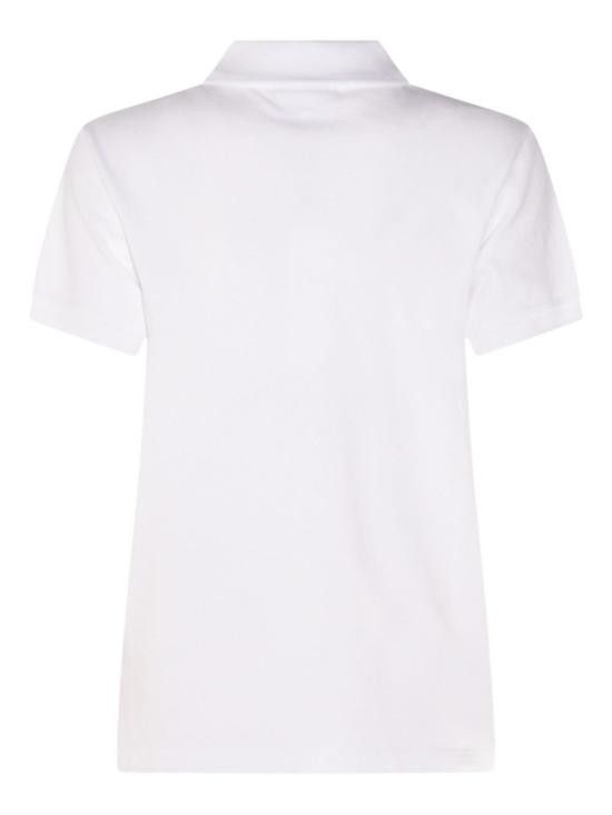 Maison Kitsune MAISON KITSUNE Women Polo Shirts OW00207 KJ7010P100 White Size XS / US 0-2 / IT 36-38 - 2 Thumbnail